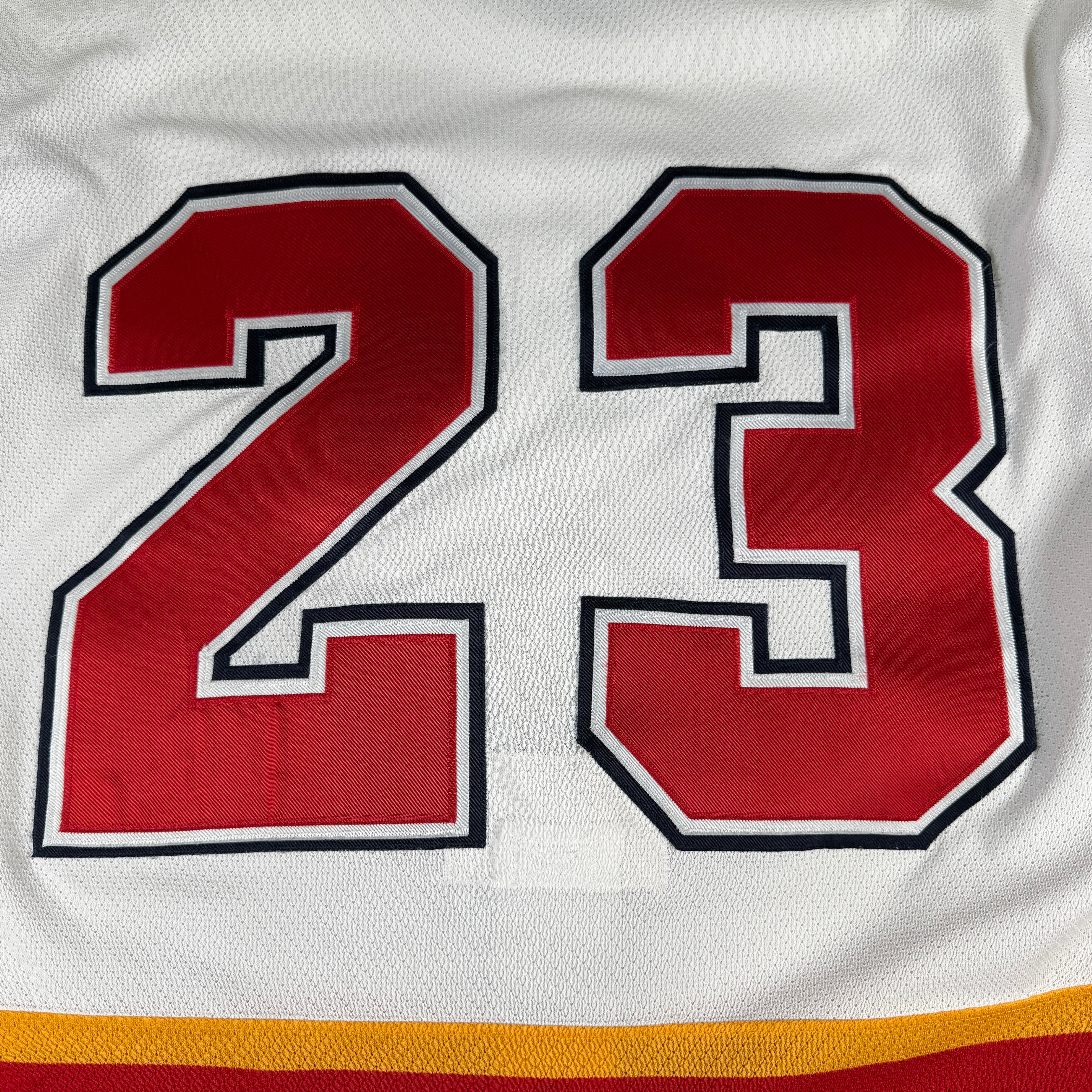 Florida Panthers Vintage Original #23 CCM Maska Authentic Hockey Jersey GA 