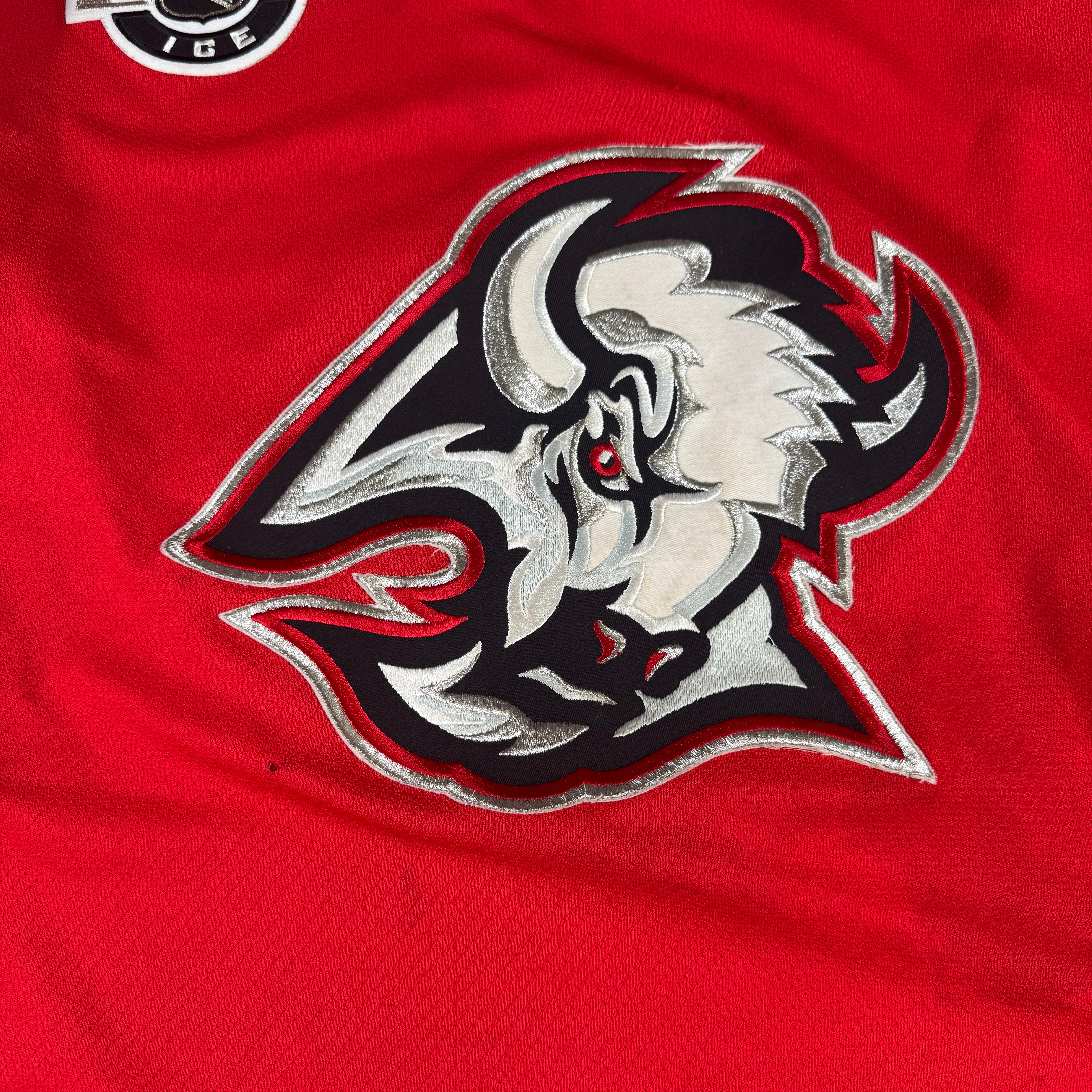 Buffalo Sabres Vintage Original CCM Center Ice Goat Head Practice Jersey GA 