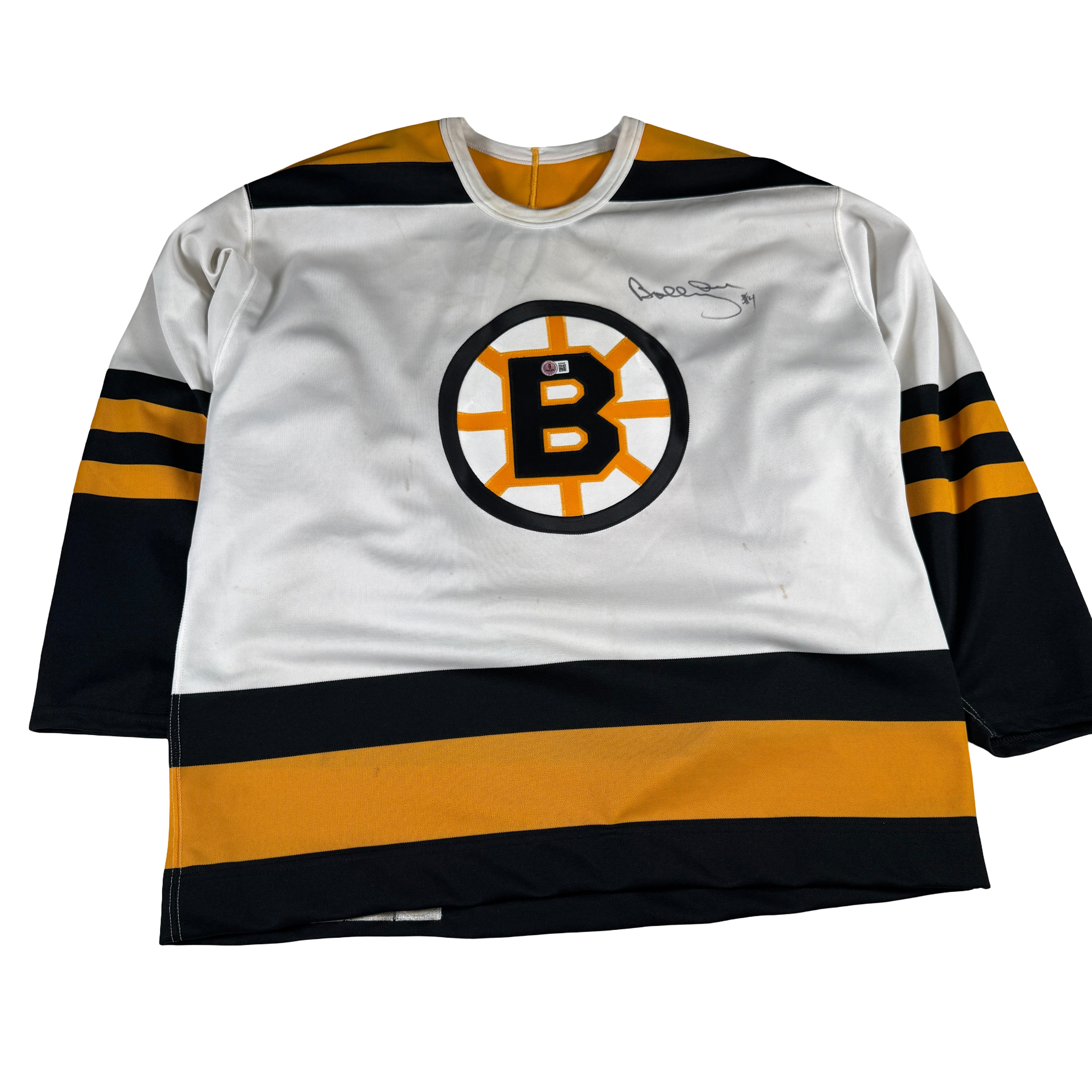 Bobby Orr Boston Bruins Autographed Signed Original CCM Jersey Beckett BAS