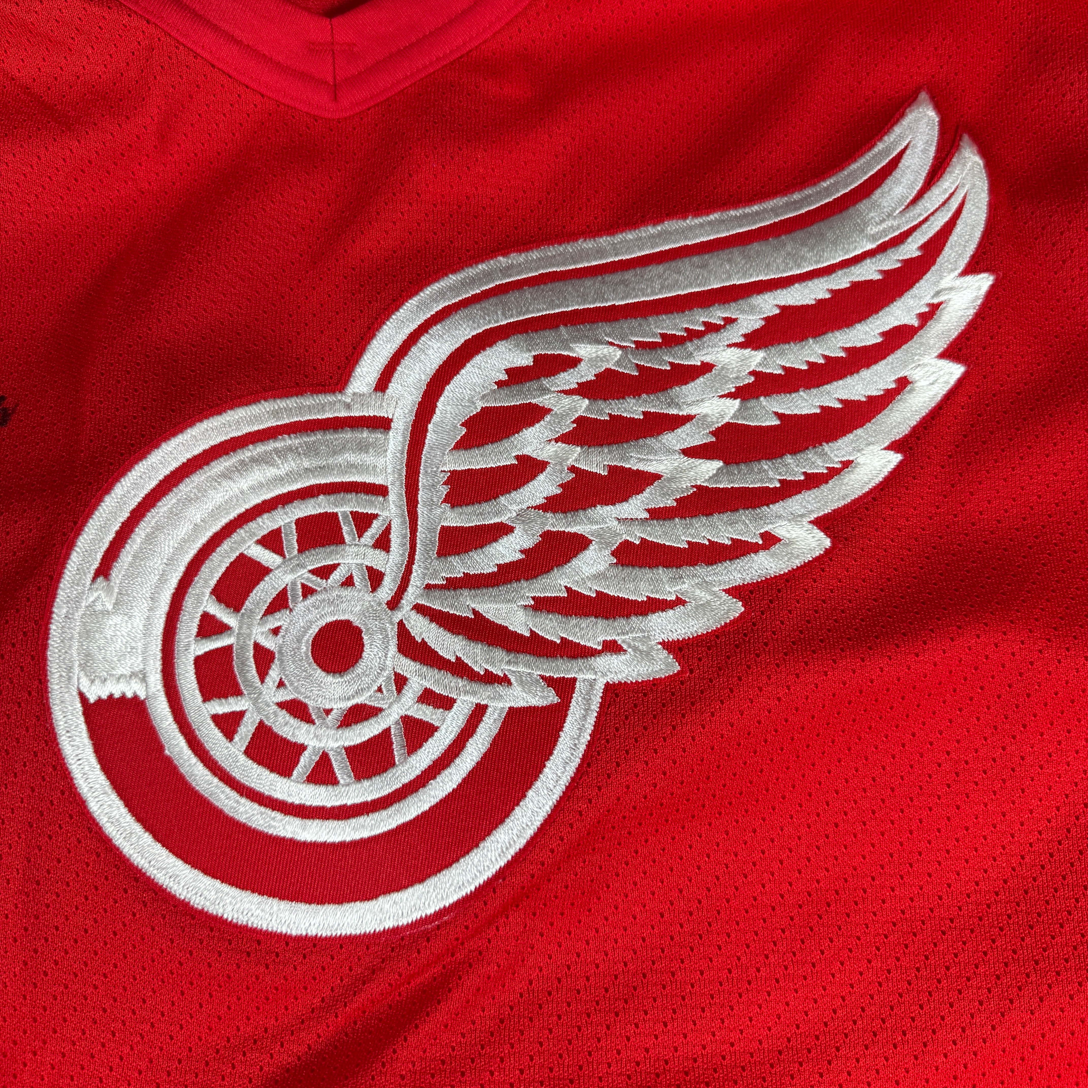 Gordie Howe Autographed Signed Maska Air Knit Detroit Red Wings Jersey AMCo COA
