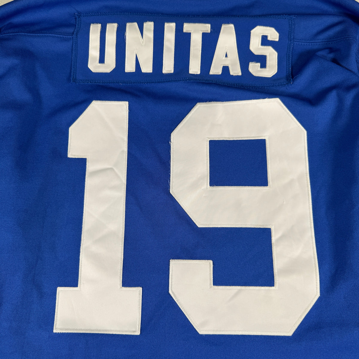 Johnny Unitas Baltimore Colts Autographed Signed Mitchell & Ness Jersey AMCo COA