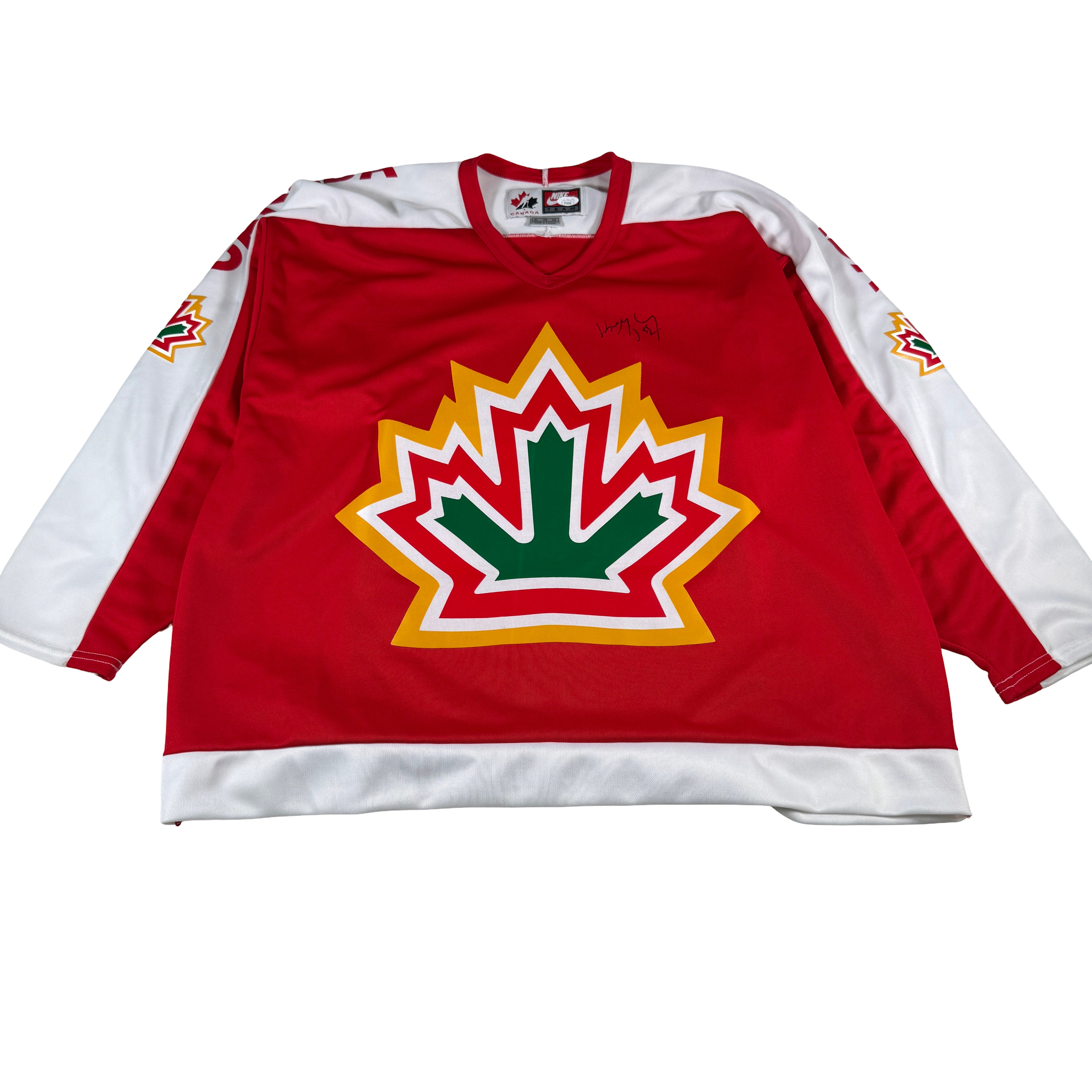Wayne Gretzky Team Canada Autographed Signed Original Nike Jersey JSA LOA