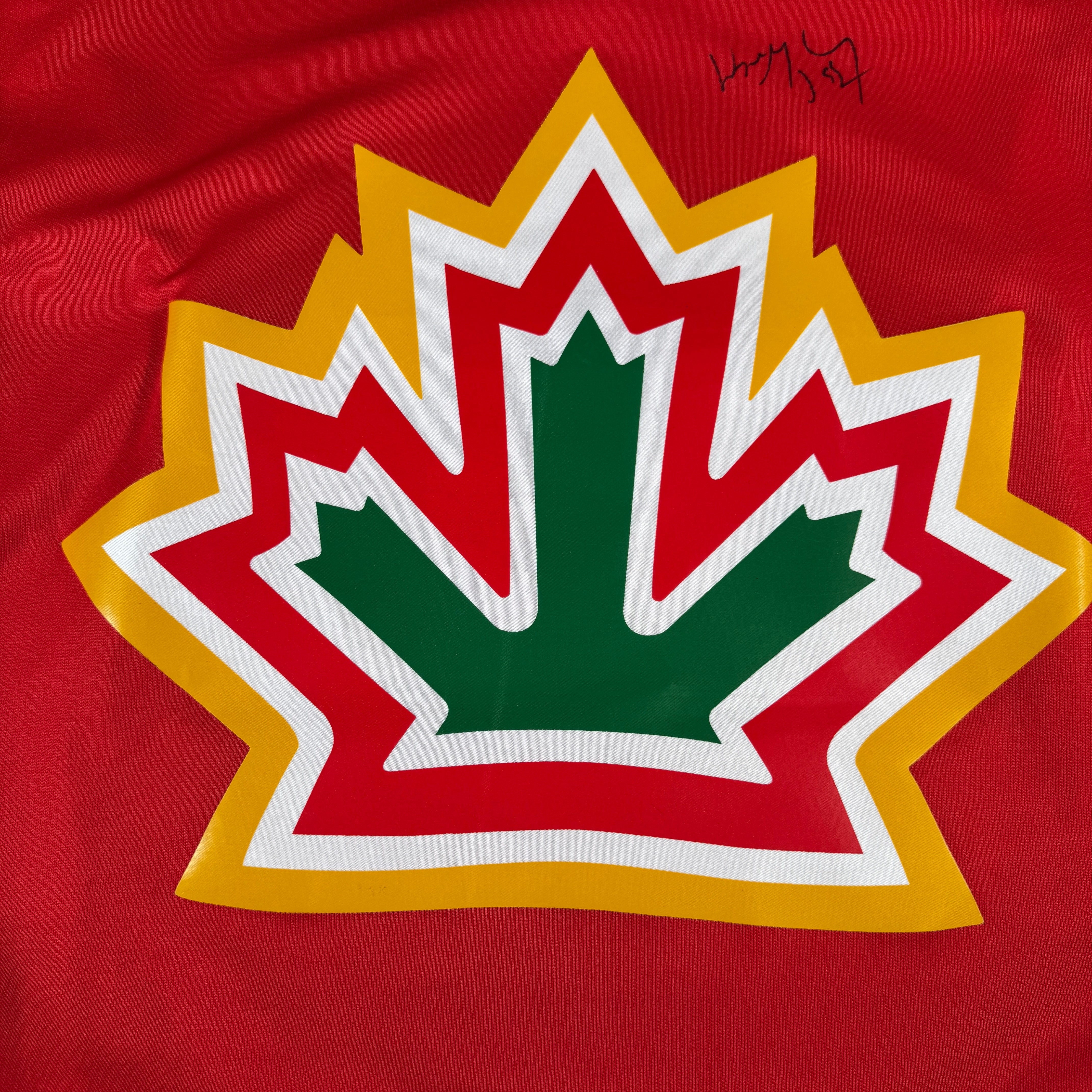 Wayne Gretzky Team Canada Autographed Signed Original Nike Jersey JSA LOA