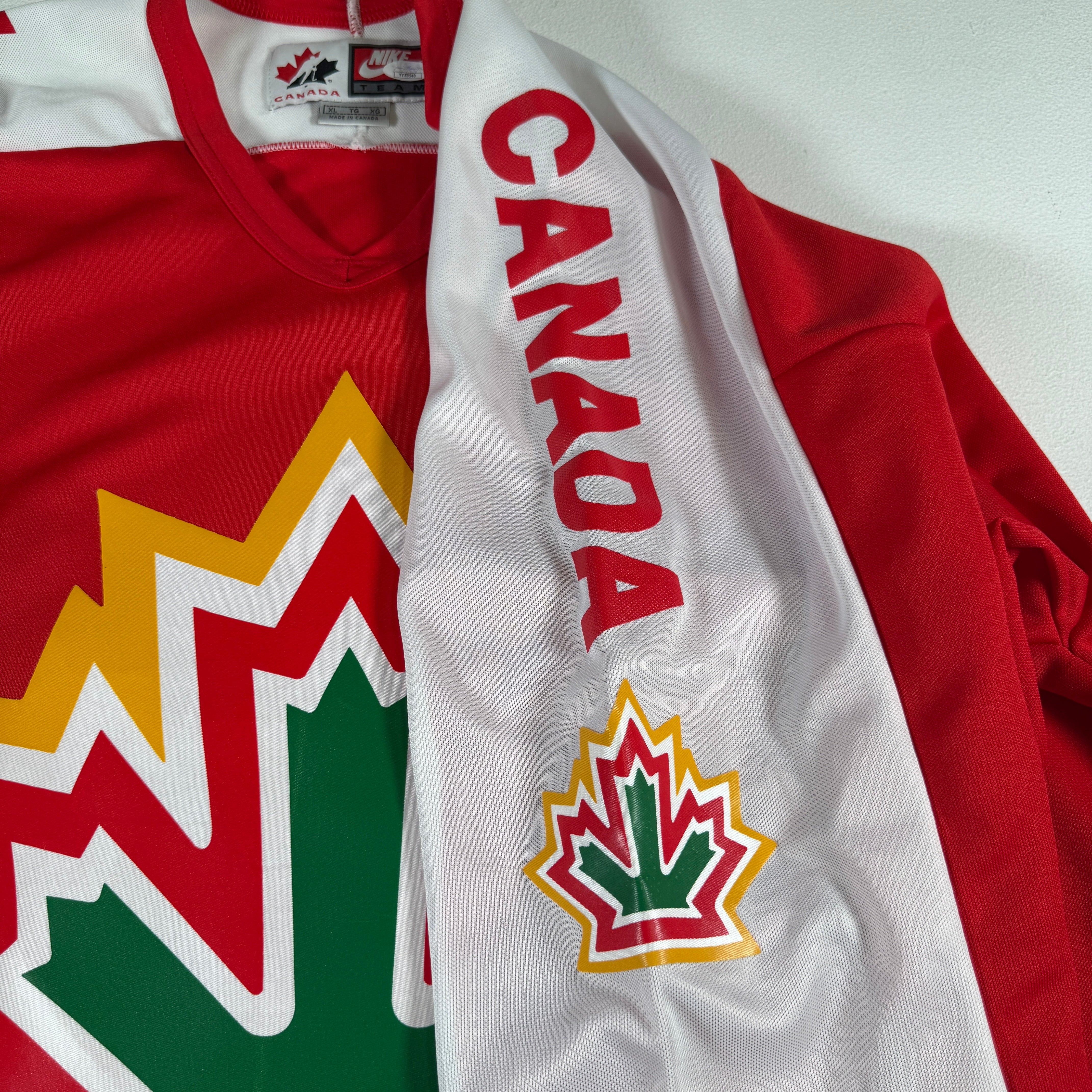 Wayne Gretzky Team Canada Autographed Signed Original Nike Jersey JSA LOA