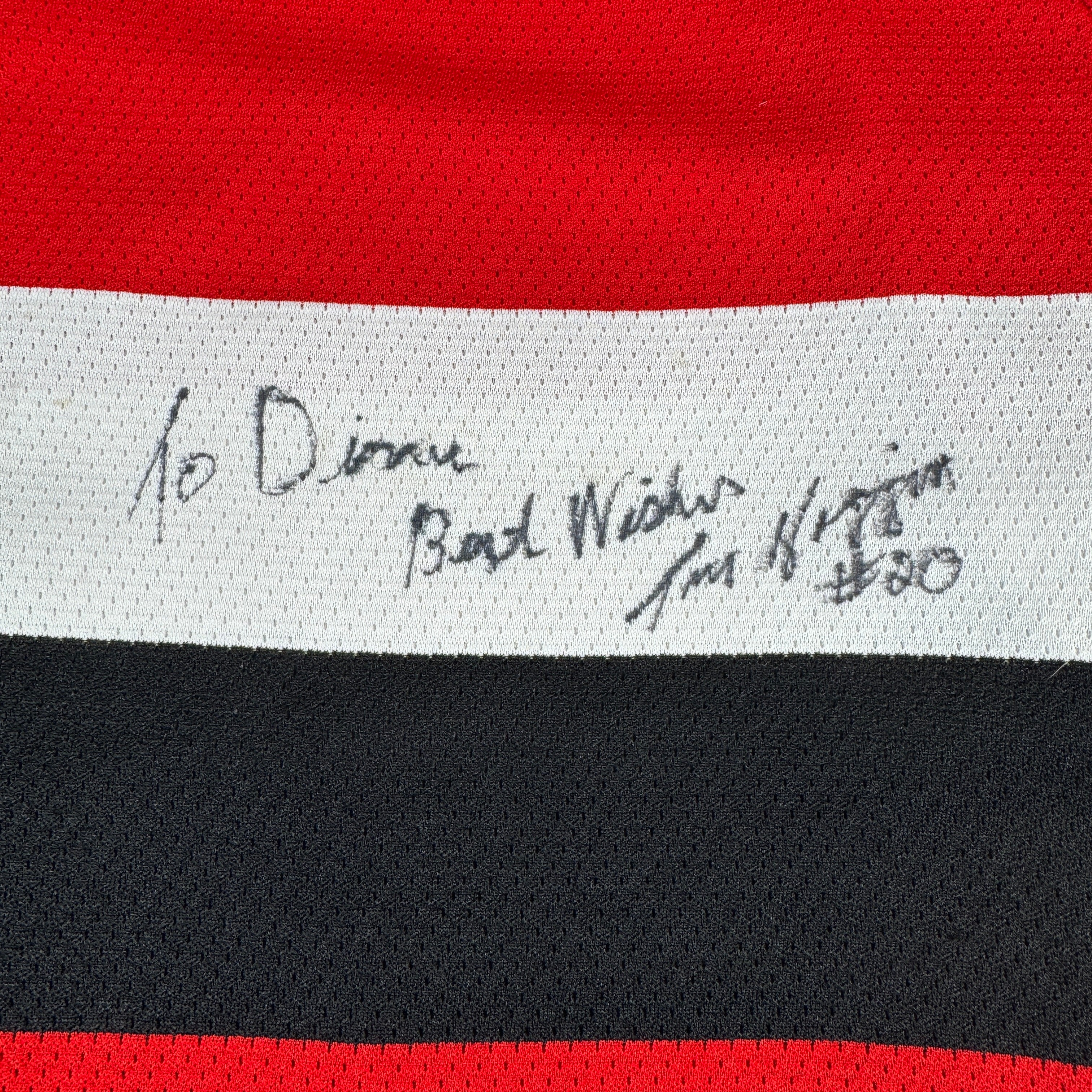 Ottawa 67s Vintage Original CCM Maska Air-Knit Autographed Signed Jersey GA 