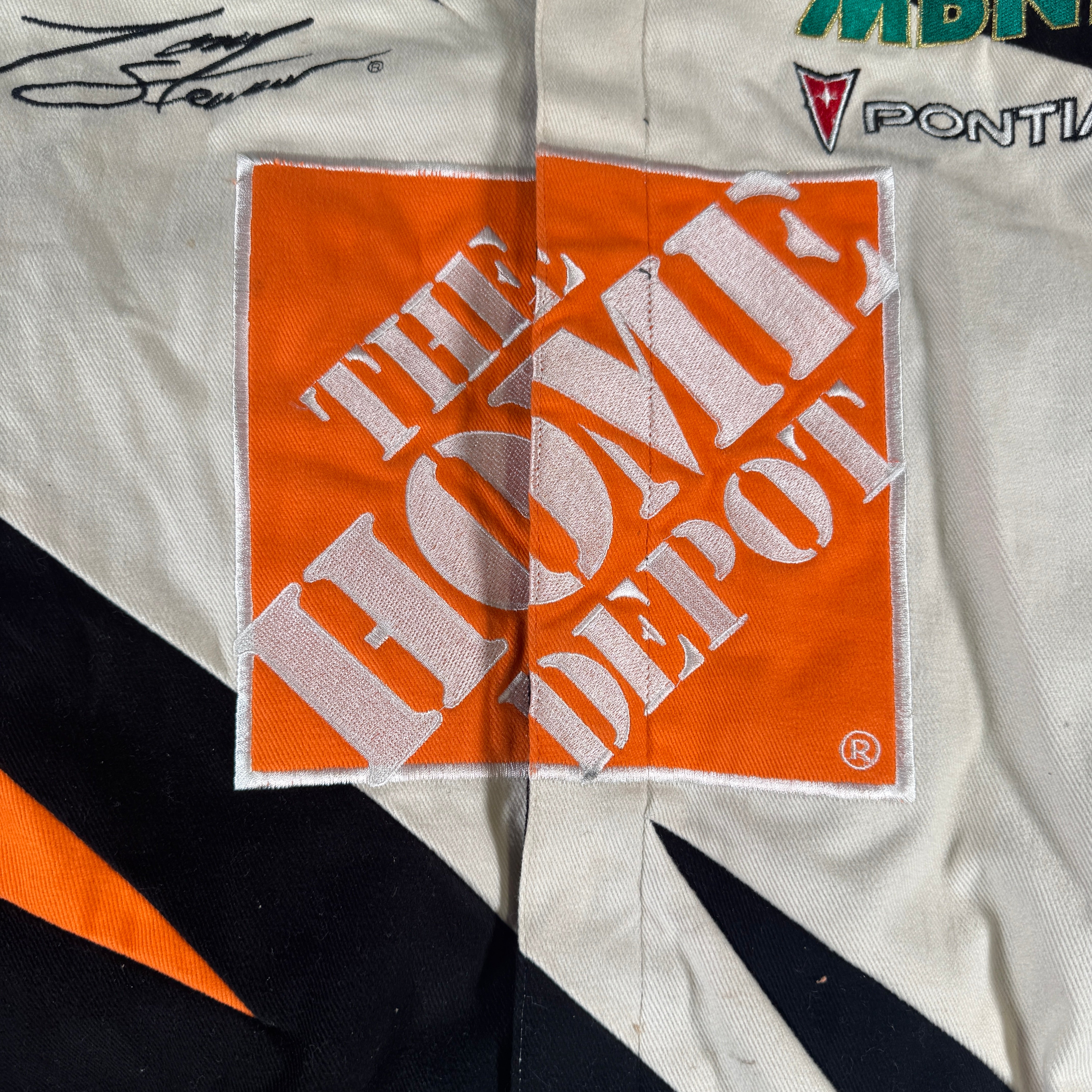 Tony Stewart & Joe Gibbs Autographed Signed Jeff Hamilton Racing Jacket AMCo LOA