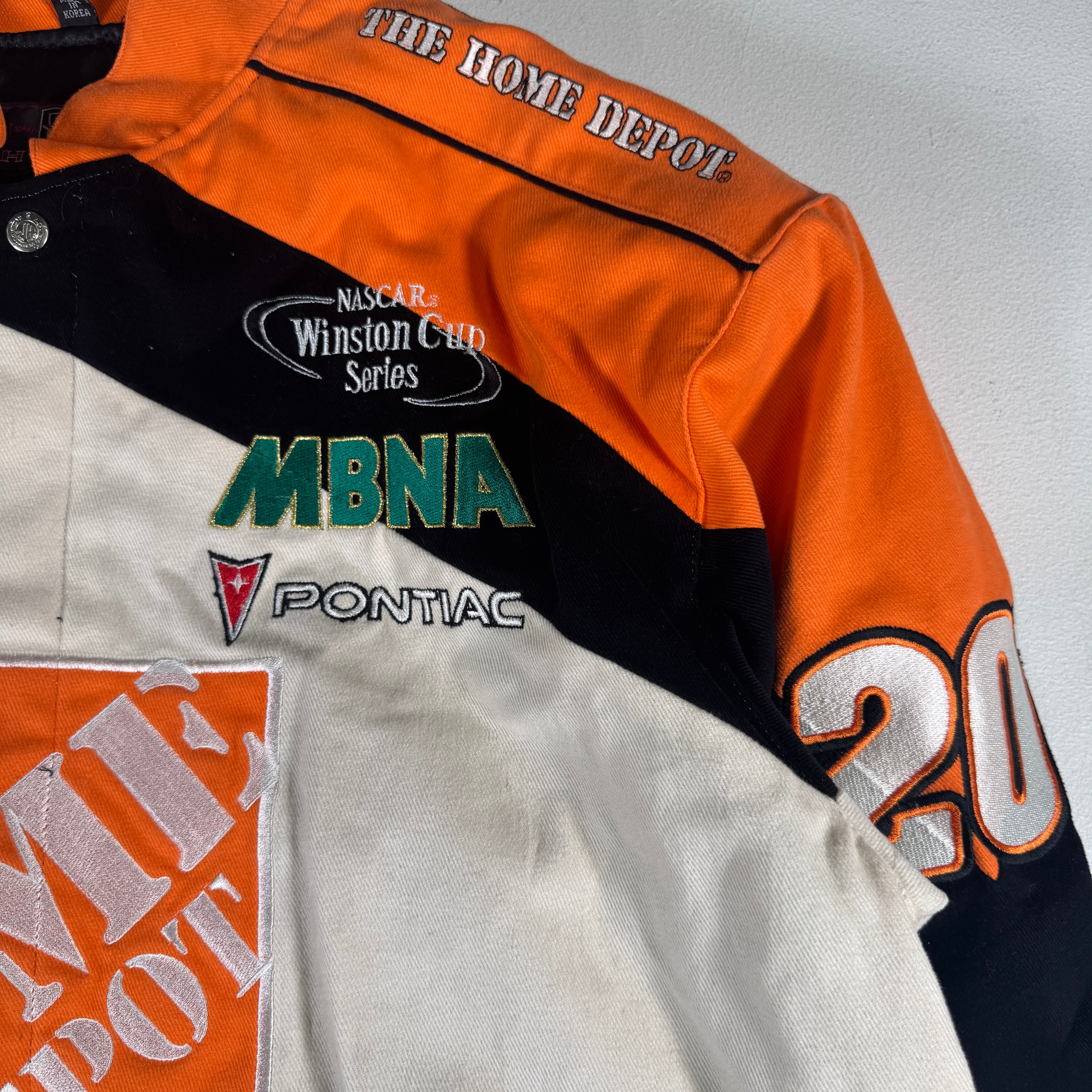 Tony Stewart & Joe Gibbs Autographed Signed Jeff Hamilton Racing Jacket AMCo LOA