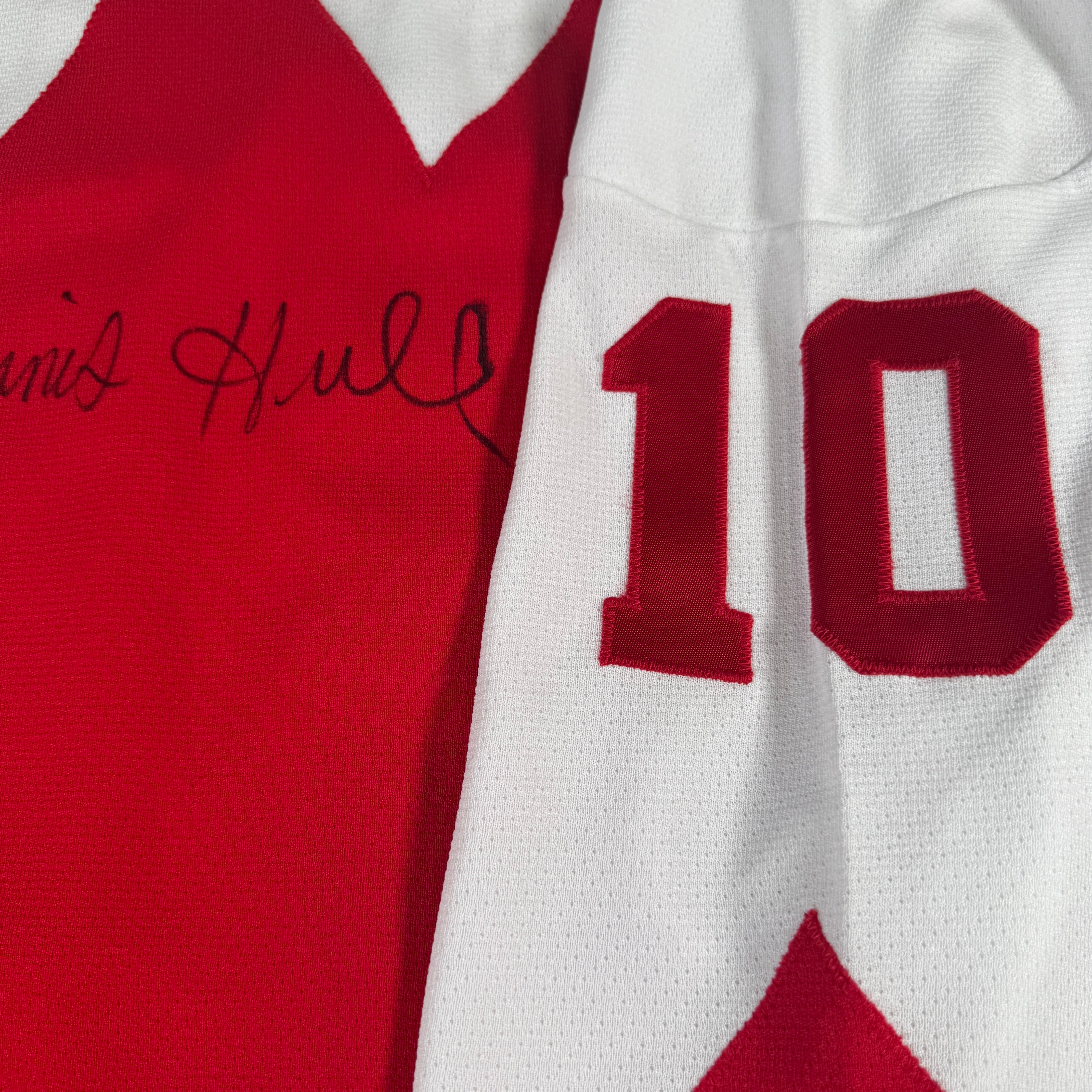 Dennis Hull 1972 Team Canada Summit Series Autographed Signed Jersey AMCo COA