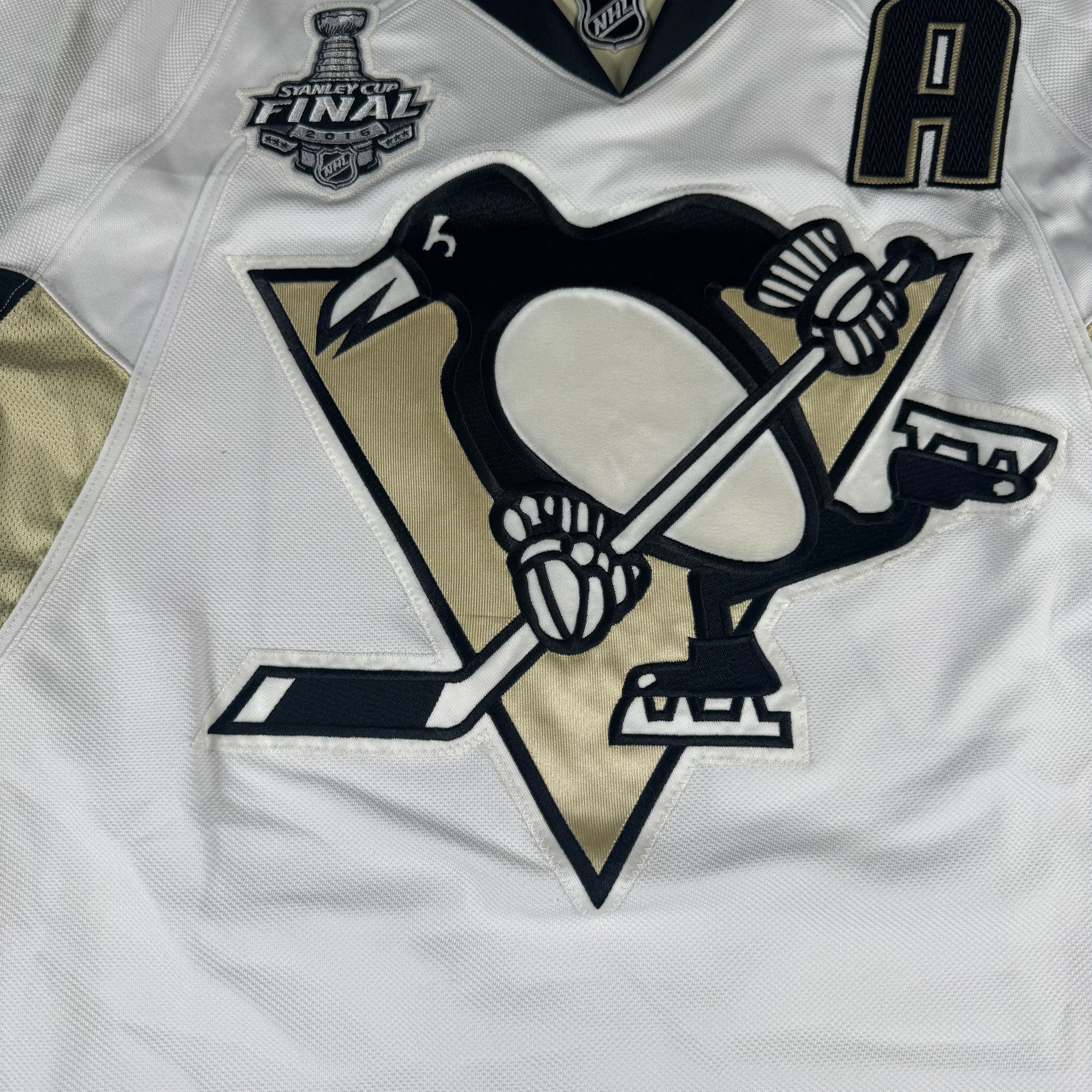 Evgeni Malkin 2016 Stanley Cup Finals Autographed Signed Reebok MIC Penguins Jersey Frameworth COA