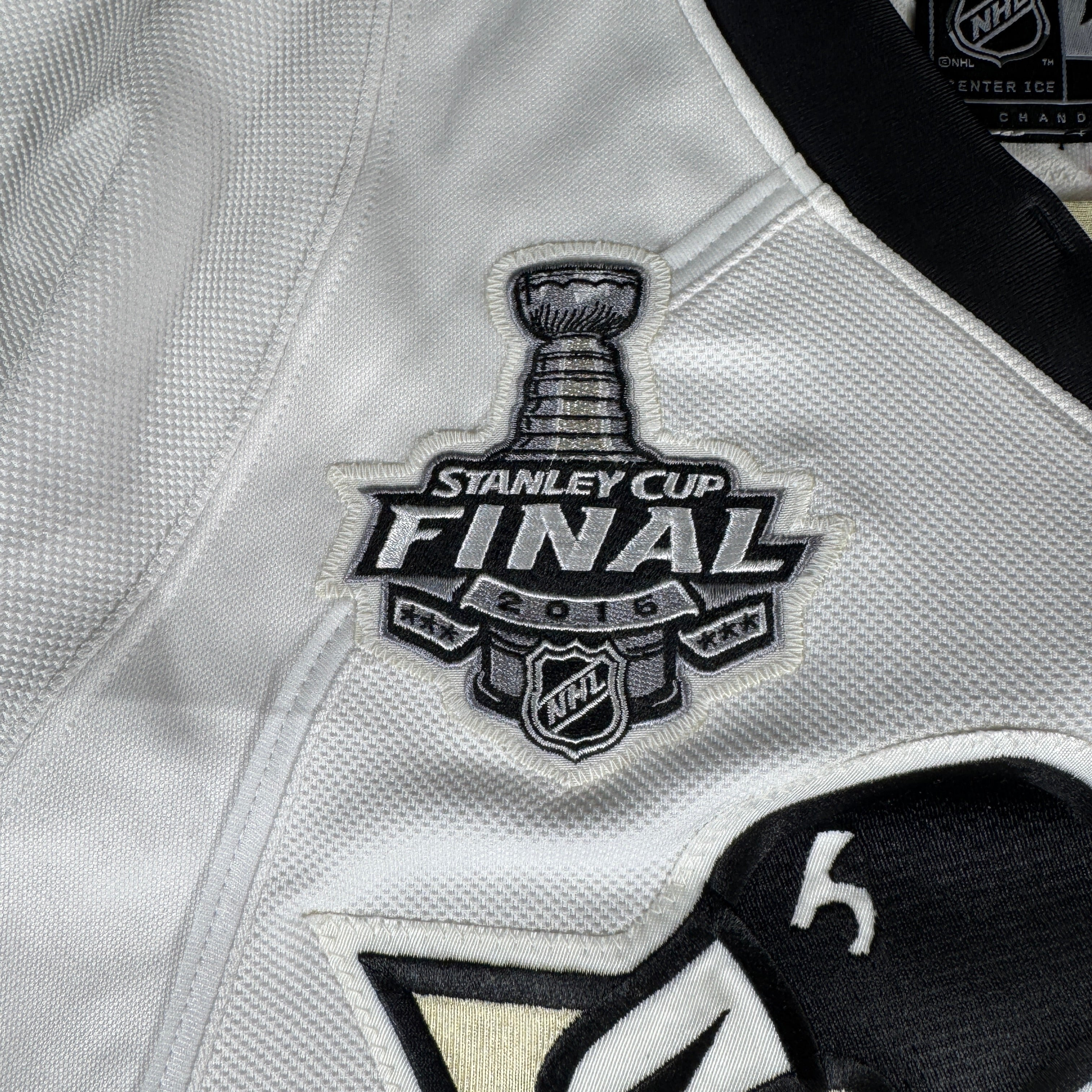 Evgeni Malkin 2016 Stanley Cup Finals Autographed Signed Reebok MIC Penguins Jersey Frameworth COA