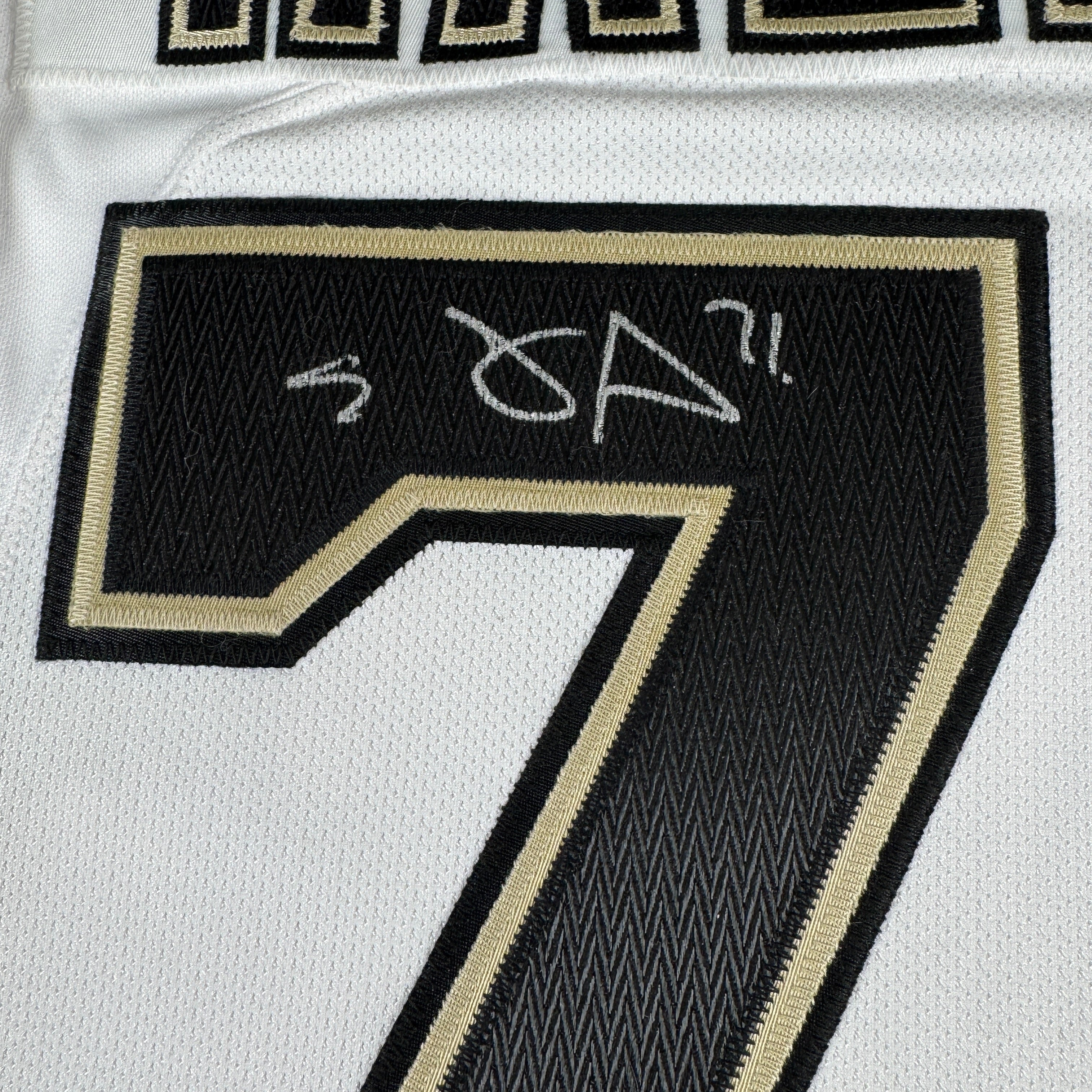 Evgeni Malkin 2016 Stanley Cup Finals Autographed Signed Reebok MIC Penguins Jersey Frameworth COA
