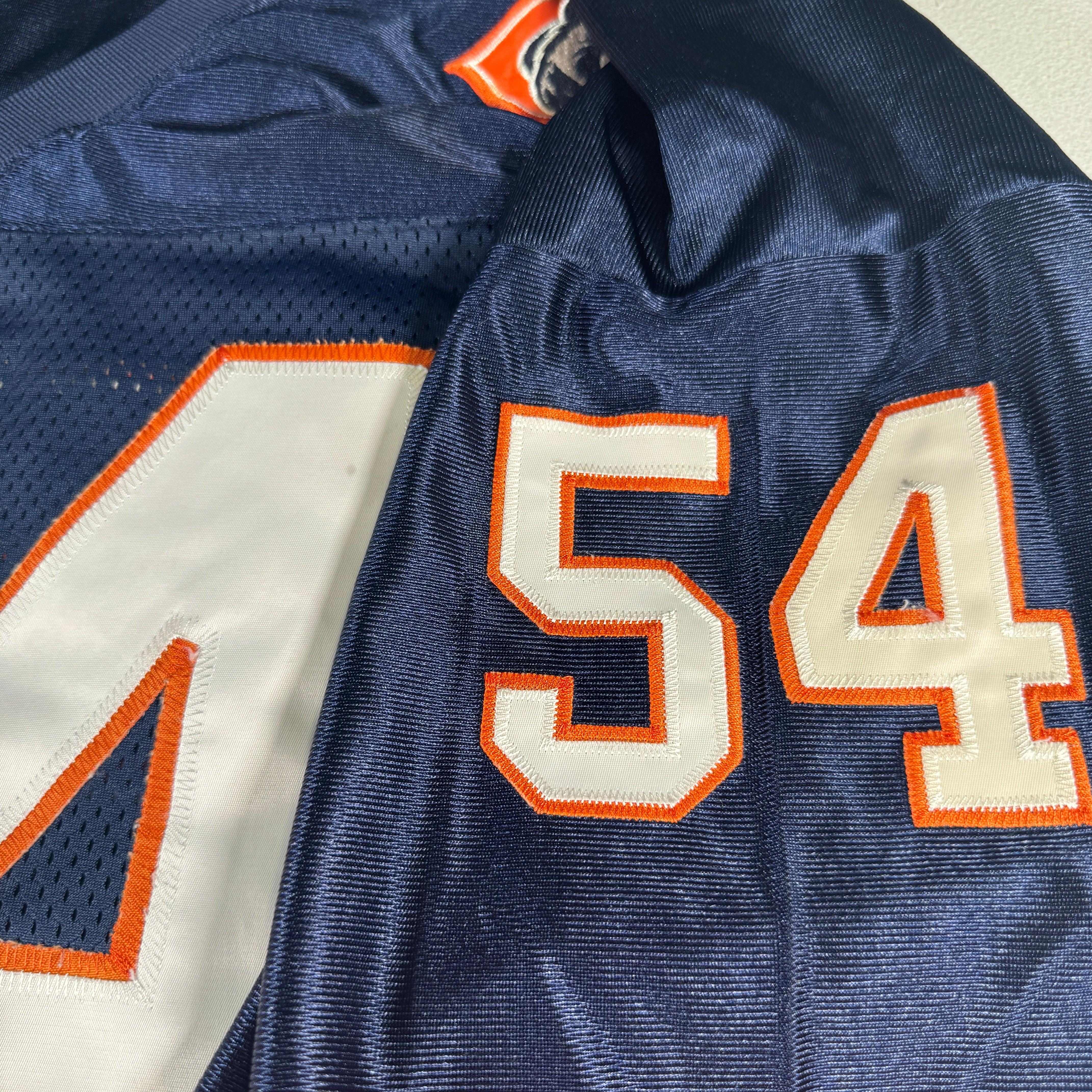 Brian Urlacher Jeff Hamilton Players Of The Century Chicago Bears Size 4XL Jersey GA 