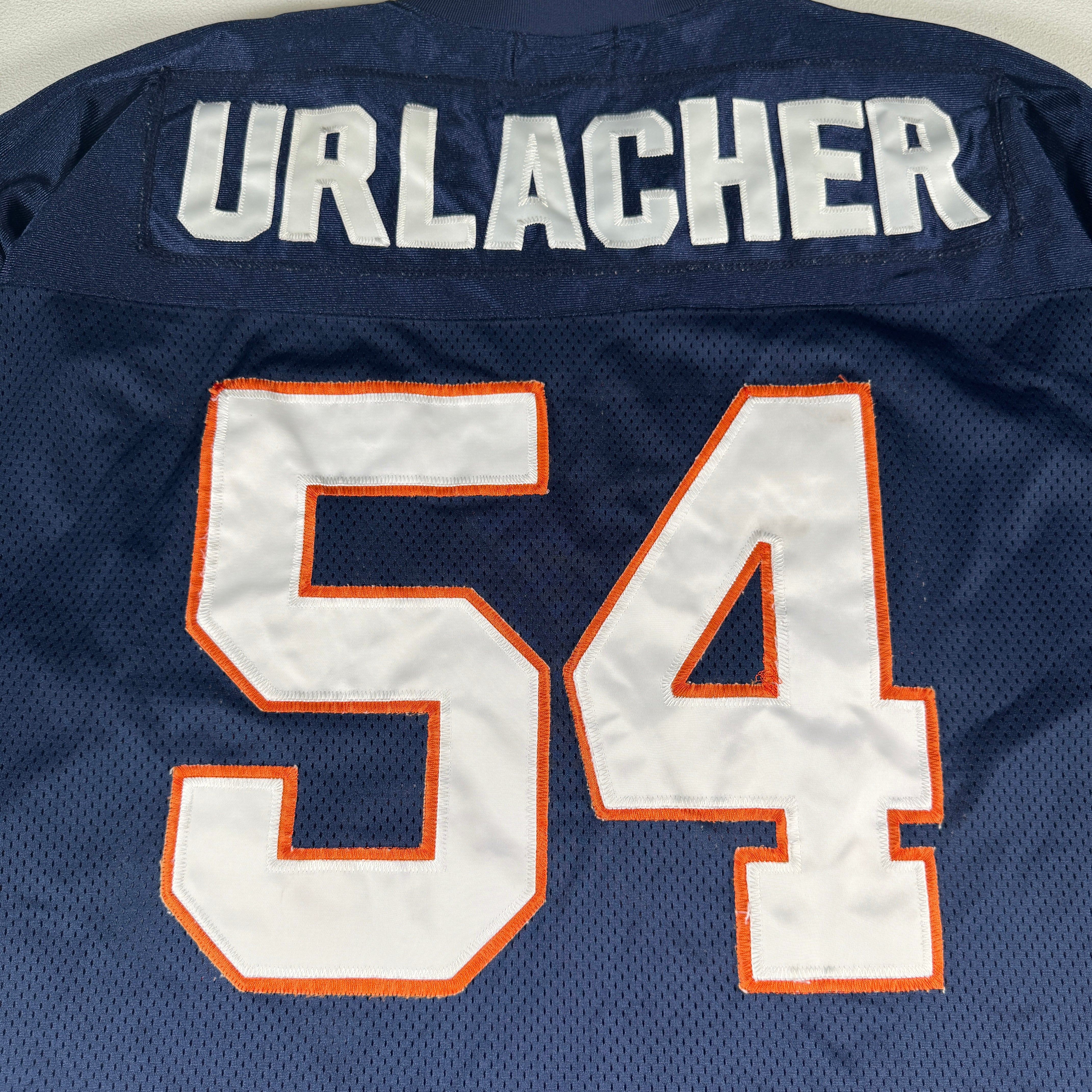 Brian Urlacher Jeff Hamilton Players Of The Century Chicago Bears Size 4XL Jersey GA 