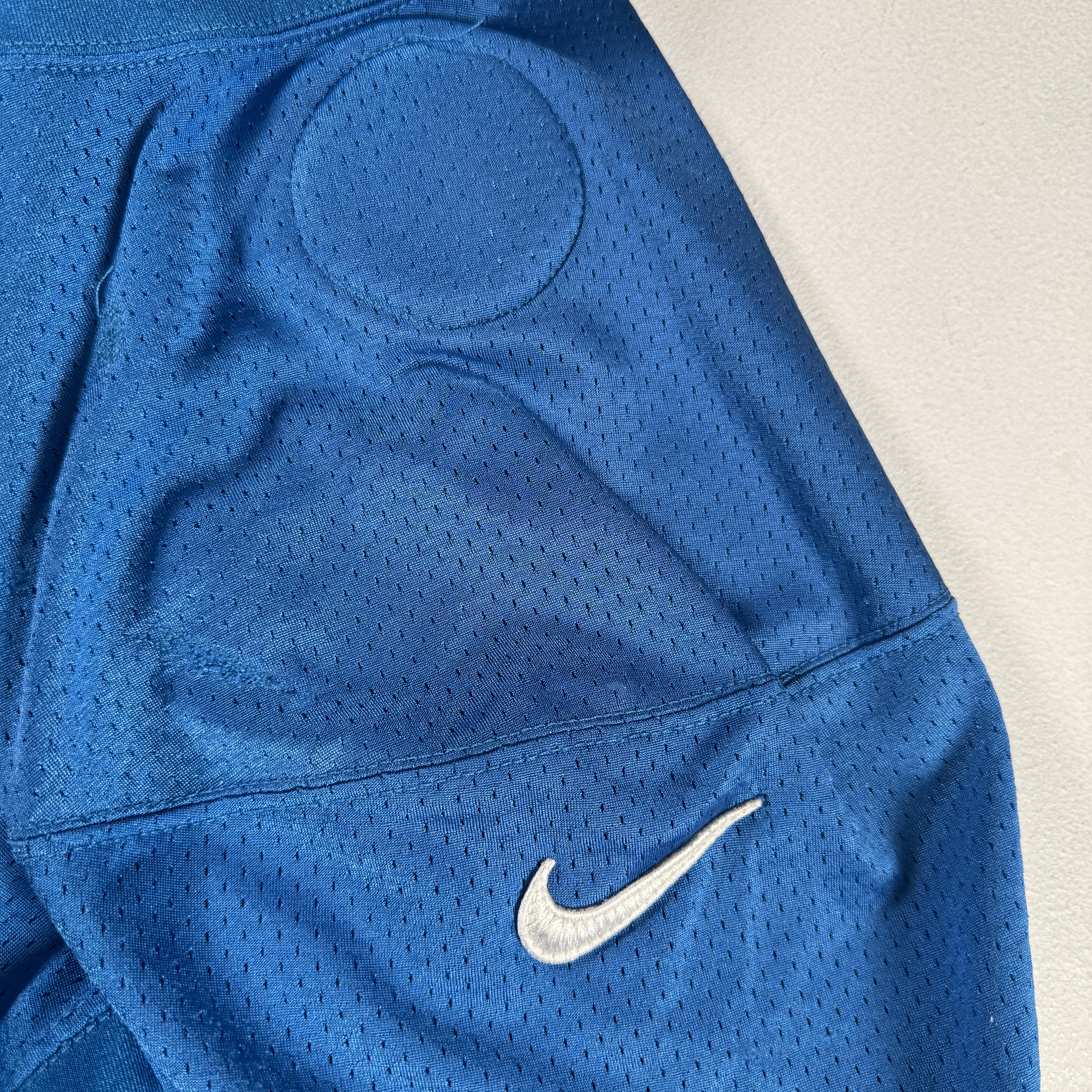 Detroit Lions #89 2024 Era White Game Worn Used Nike Practice Jersey GA 