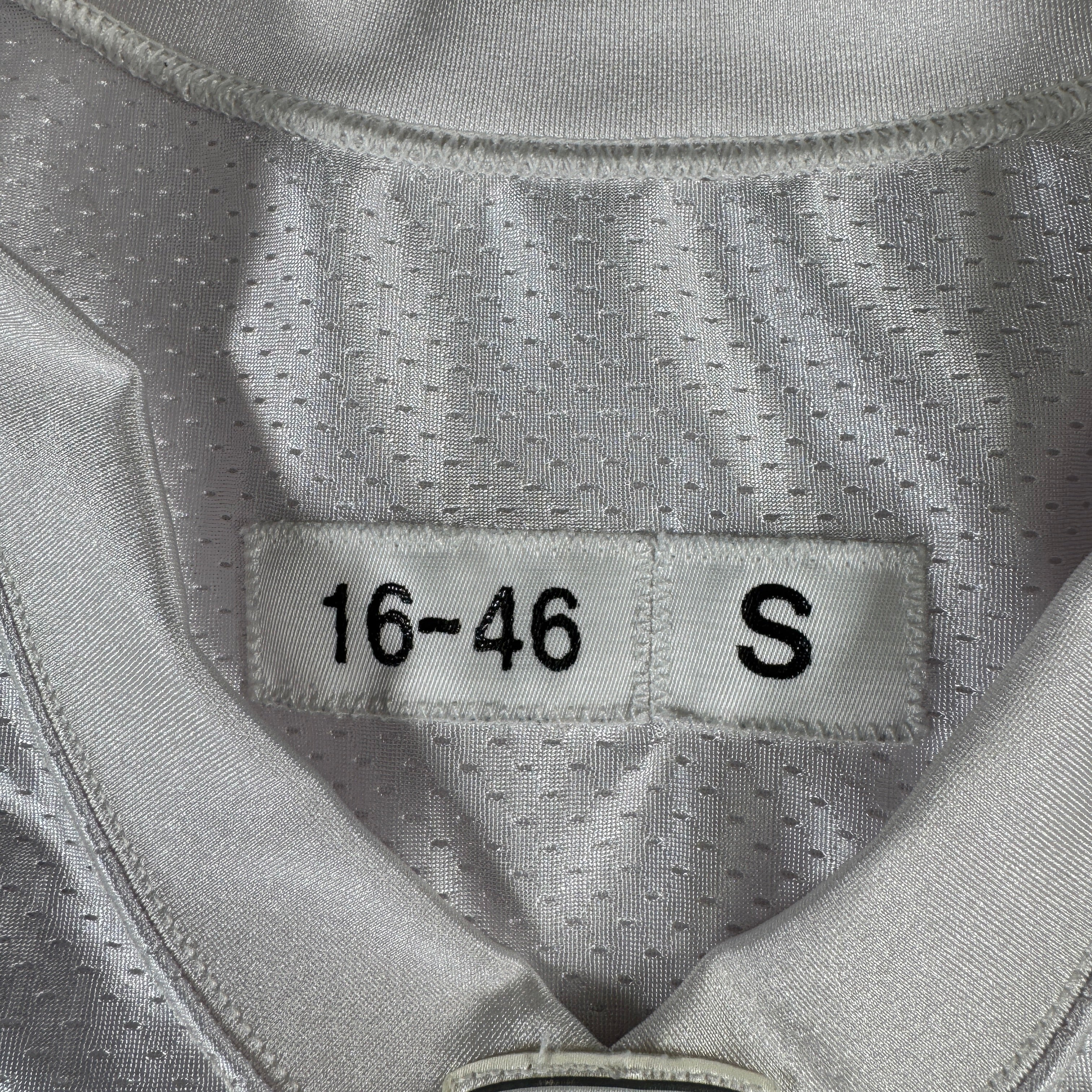 Detroit Lions #14 2024 Era White Game Worn Used Nike Practice Jersey GA 