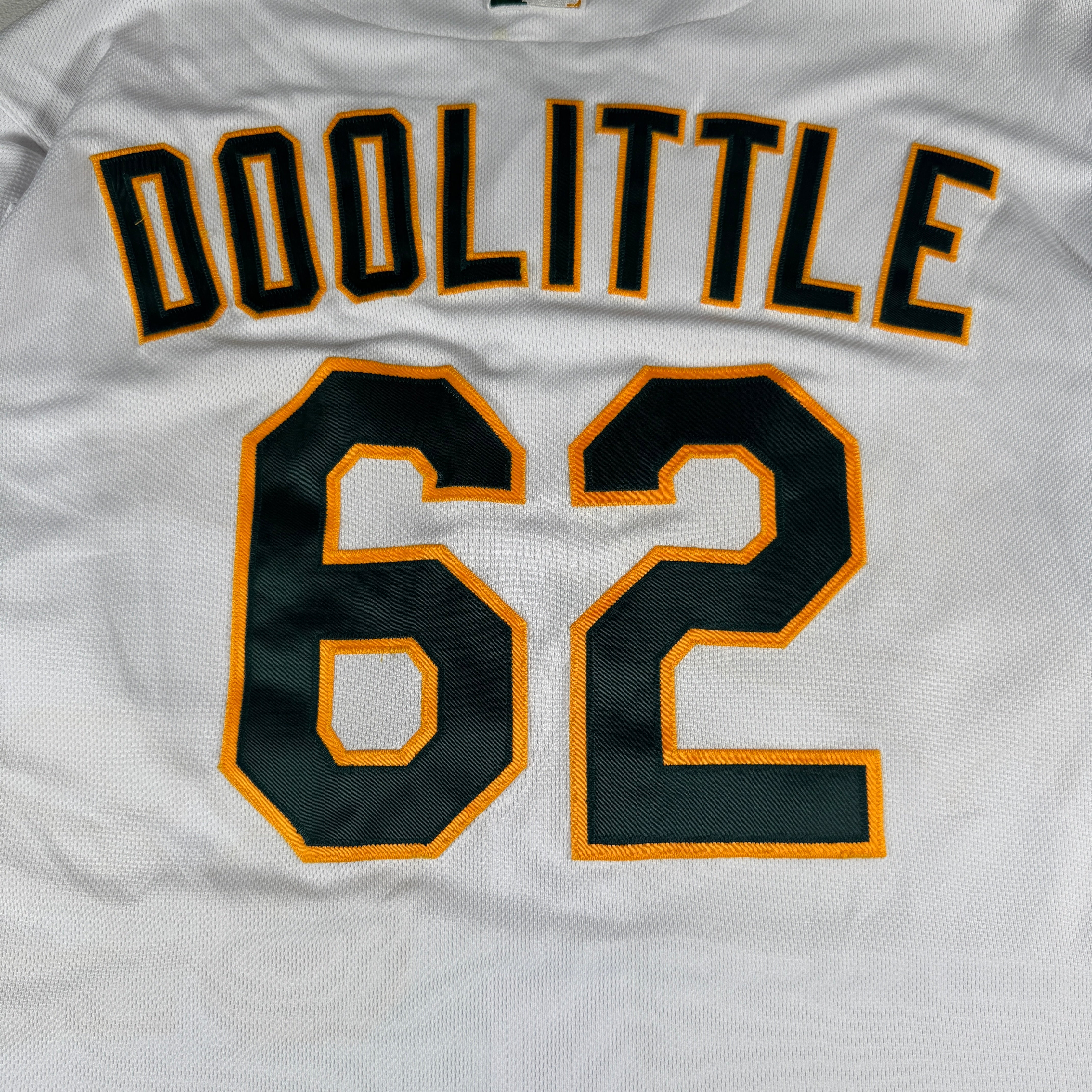Sean Doolittle 2013 Game Issued Rookie Oakland Athletics Jersey MLB Authenticated