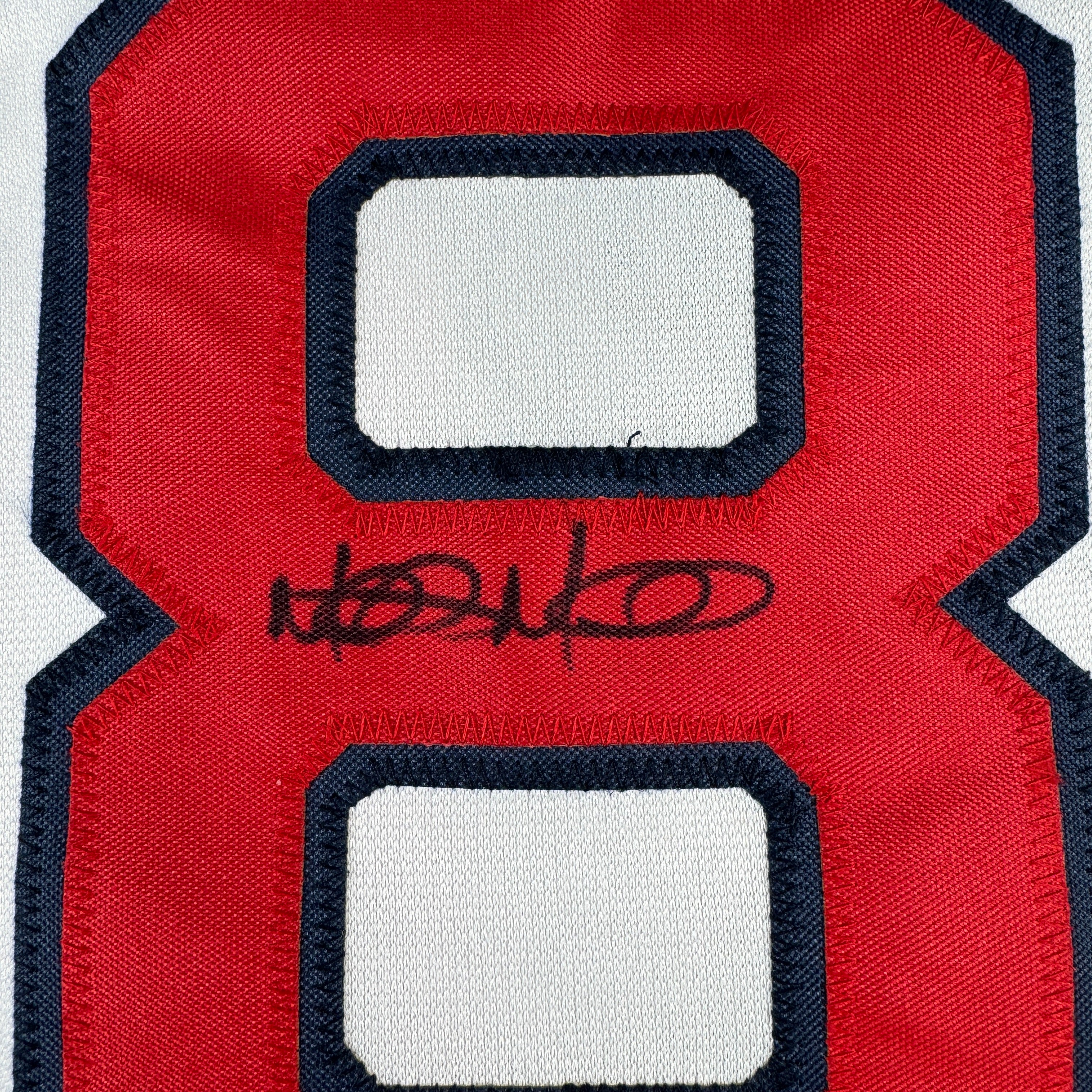 Mitch Moreland Boston Red Sox Autographed Signed Jersey JSA Holo