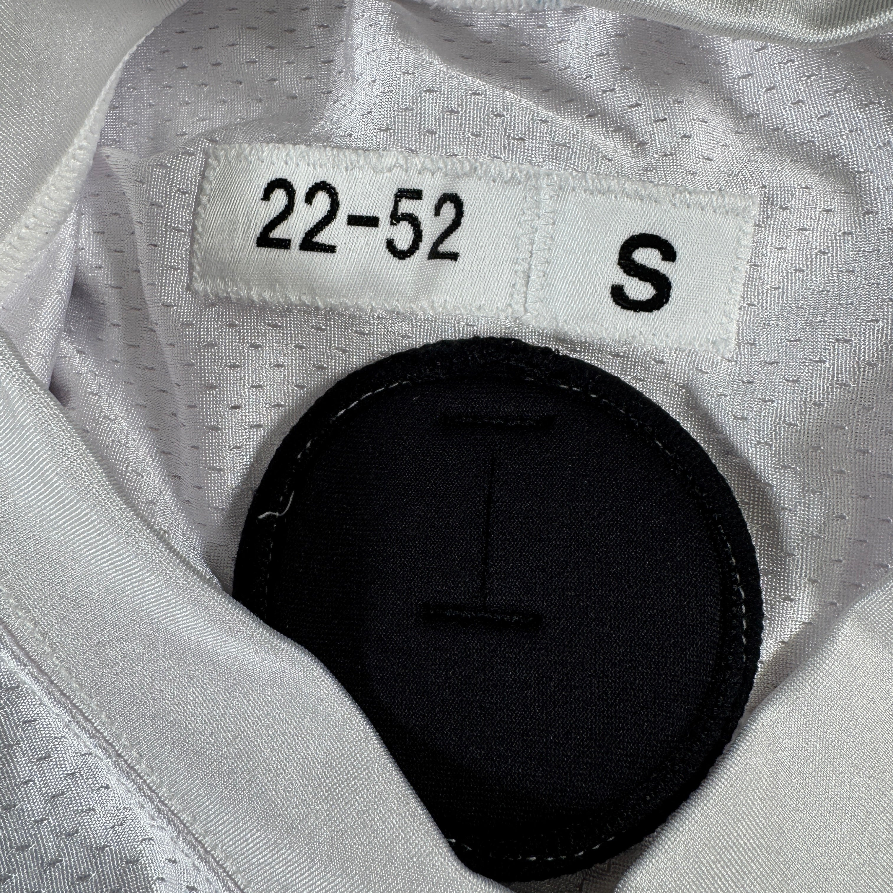 Detroit Lions #54 2024 Era White Game Worn Used Nike Practice Jersey GA 