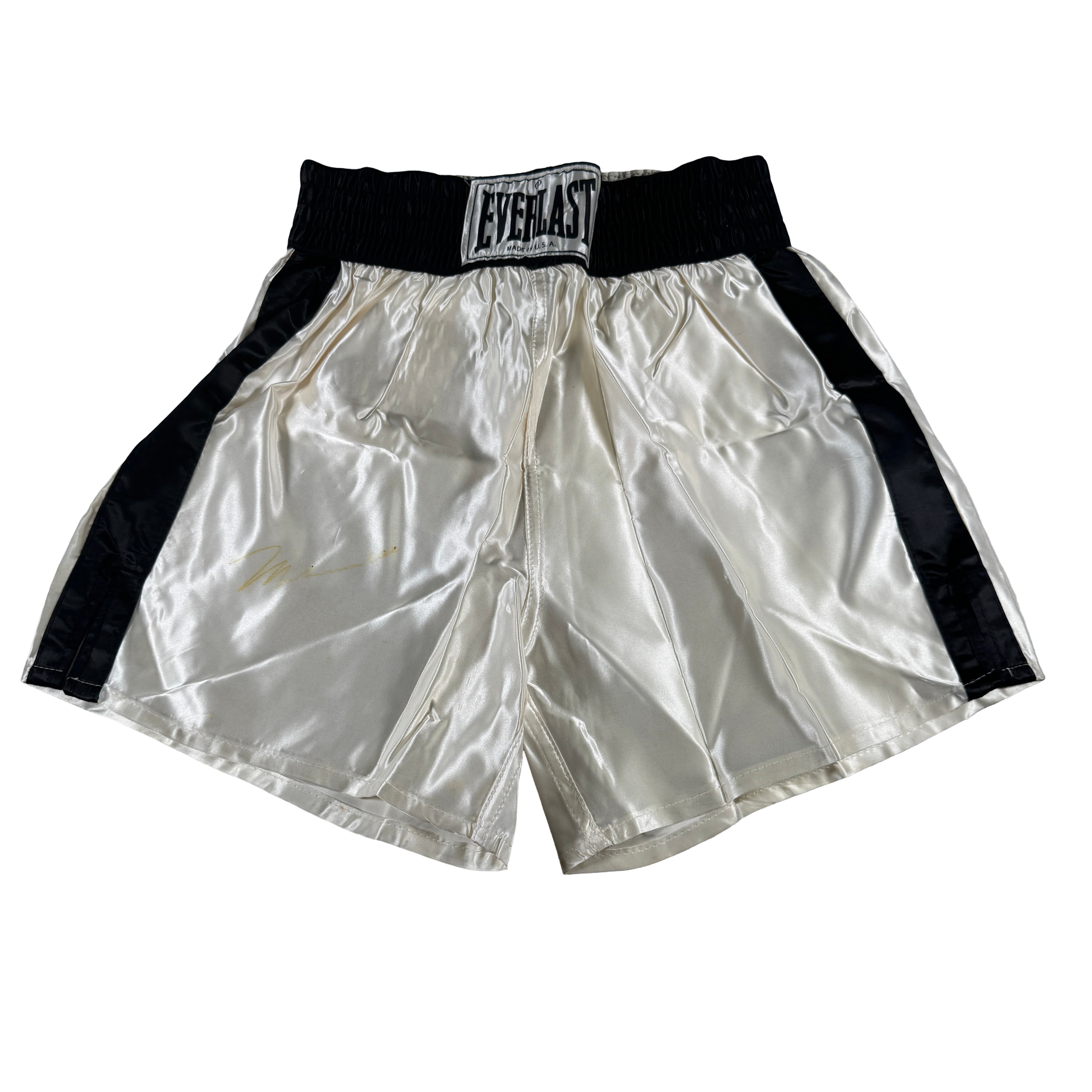 Muhammad Ali Greatest Boxer Autographed Signed Everlast Boxing Trunks Shorts AMCo LOA