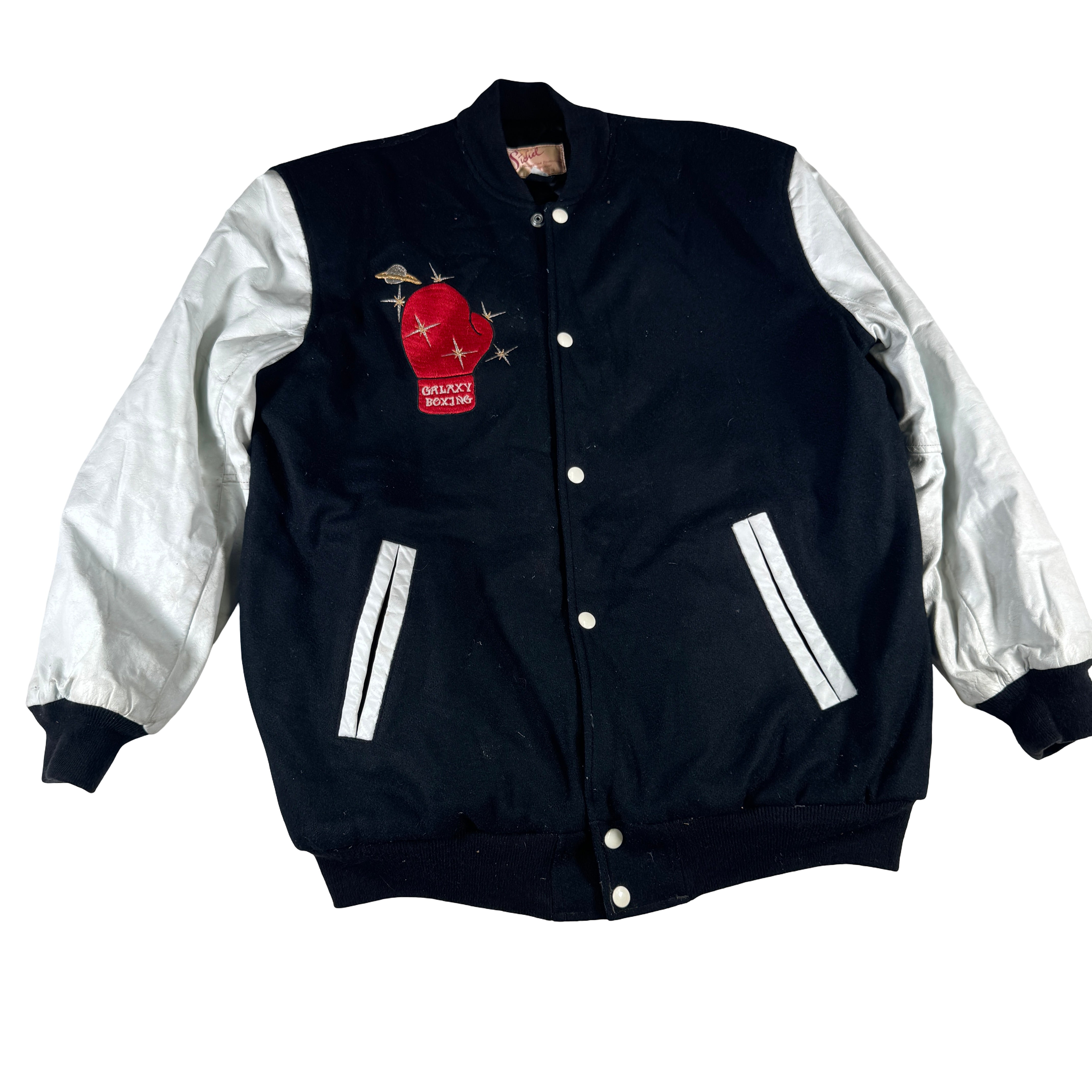 James Toney Lights Out Personal Worn Used Vintage Lettermen Jacket GA 