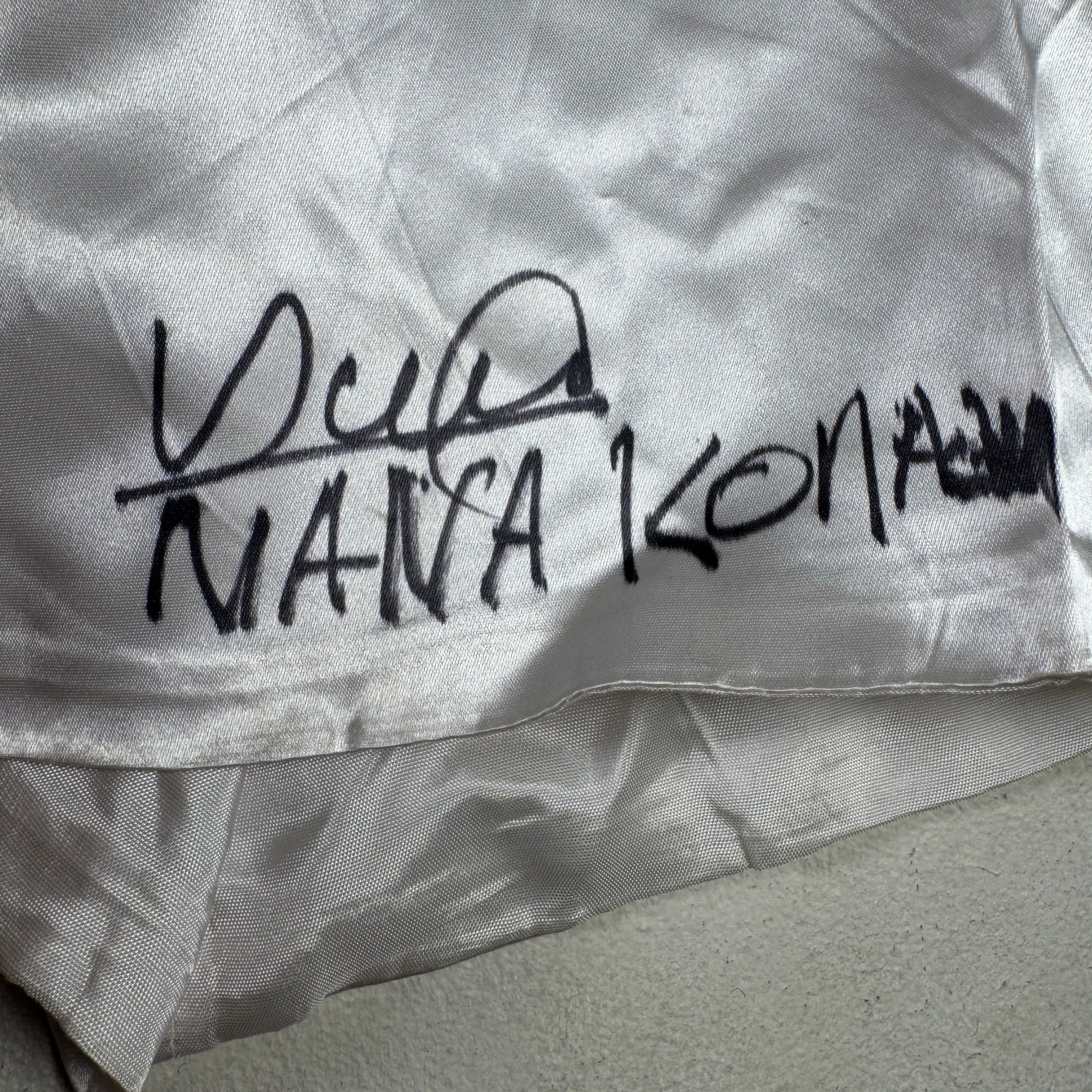 Marvelous Nana Konadu Ghanaian Boxer Worn Used Signed Jacket GA 