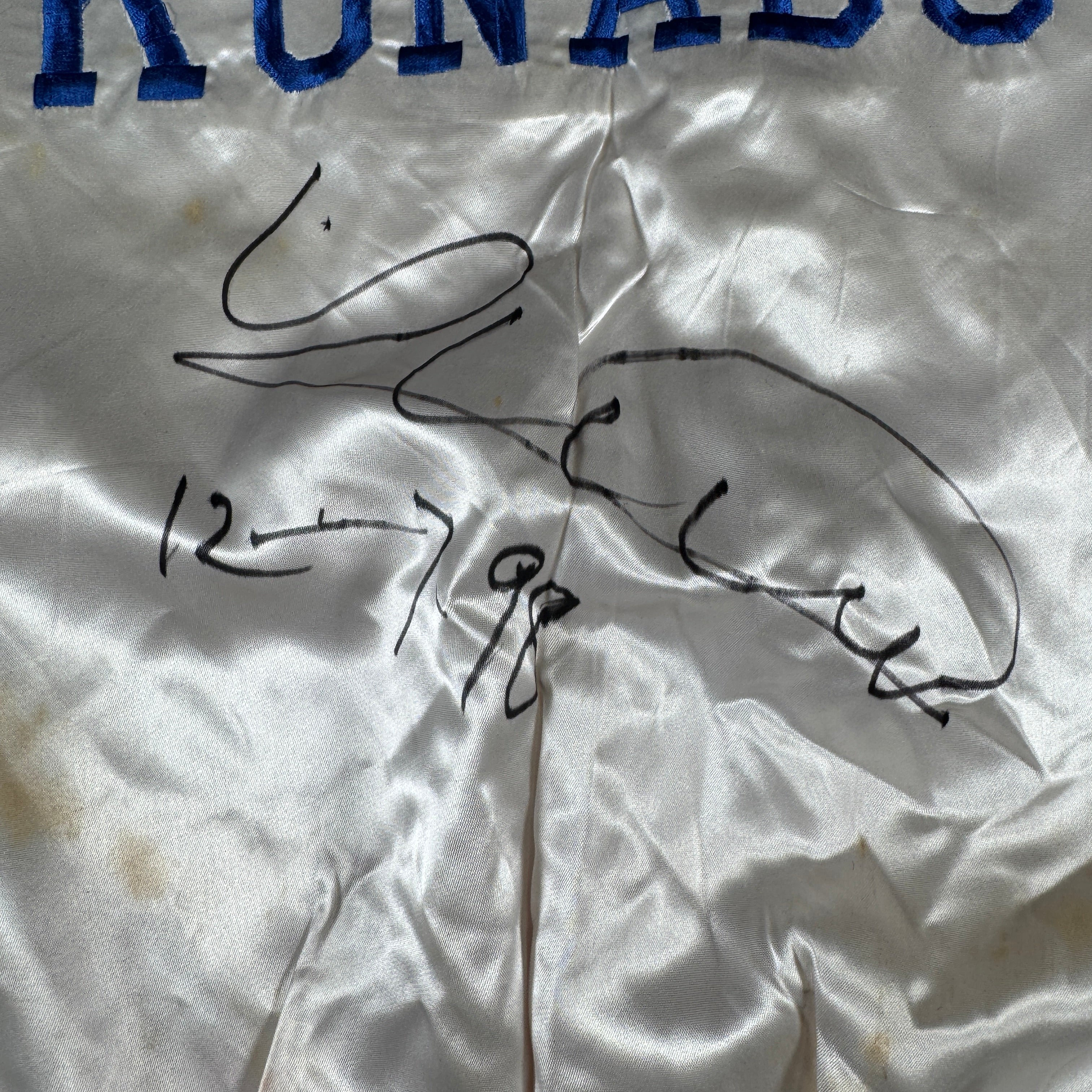 Marvelous Nana Konadu Ghanaian Boxer Worn Used Signed Jacket GA 