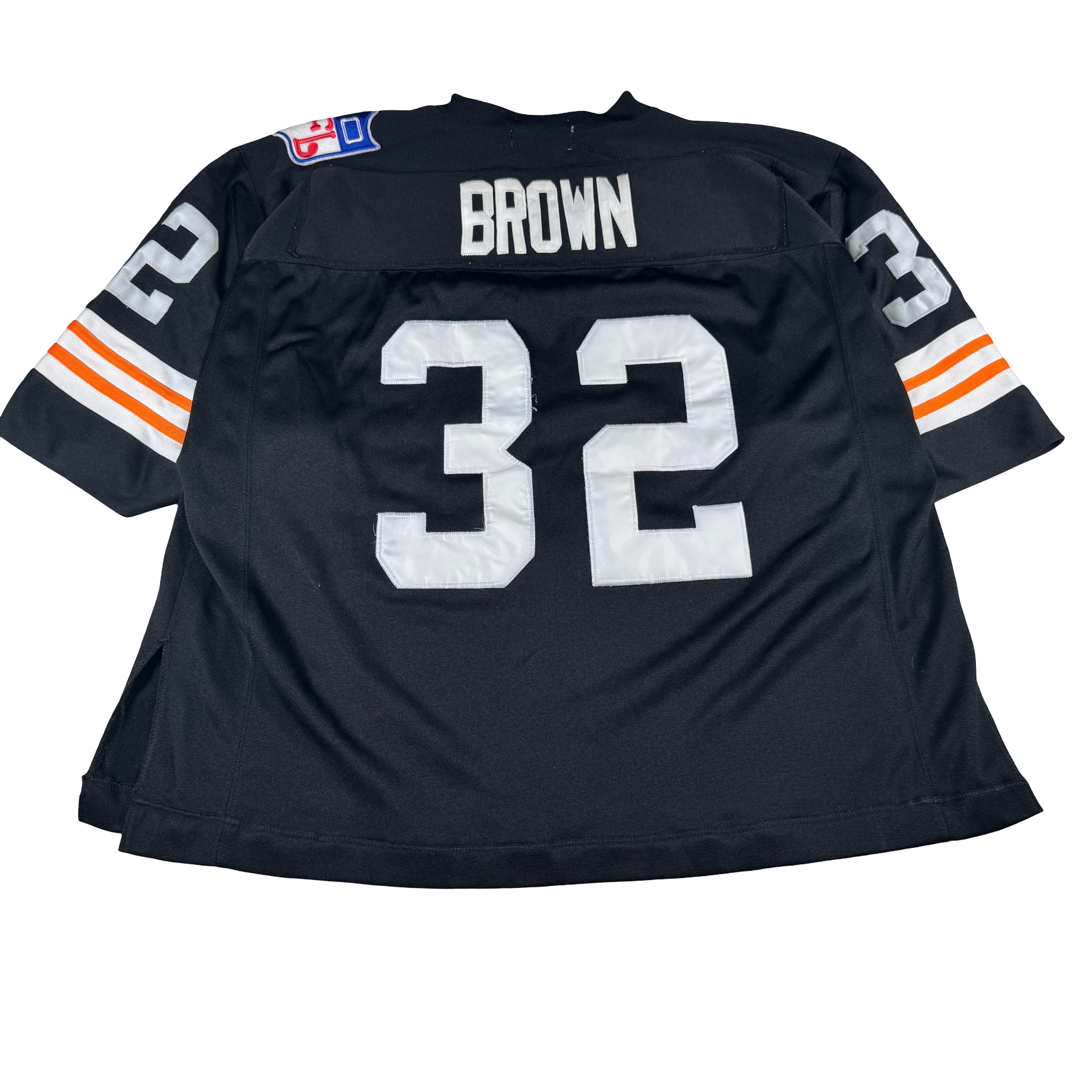 Jim Brown Mitchell & Ness Throwbacks Original Cleveland Browns Jersey GA 
