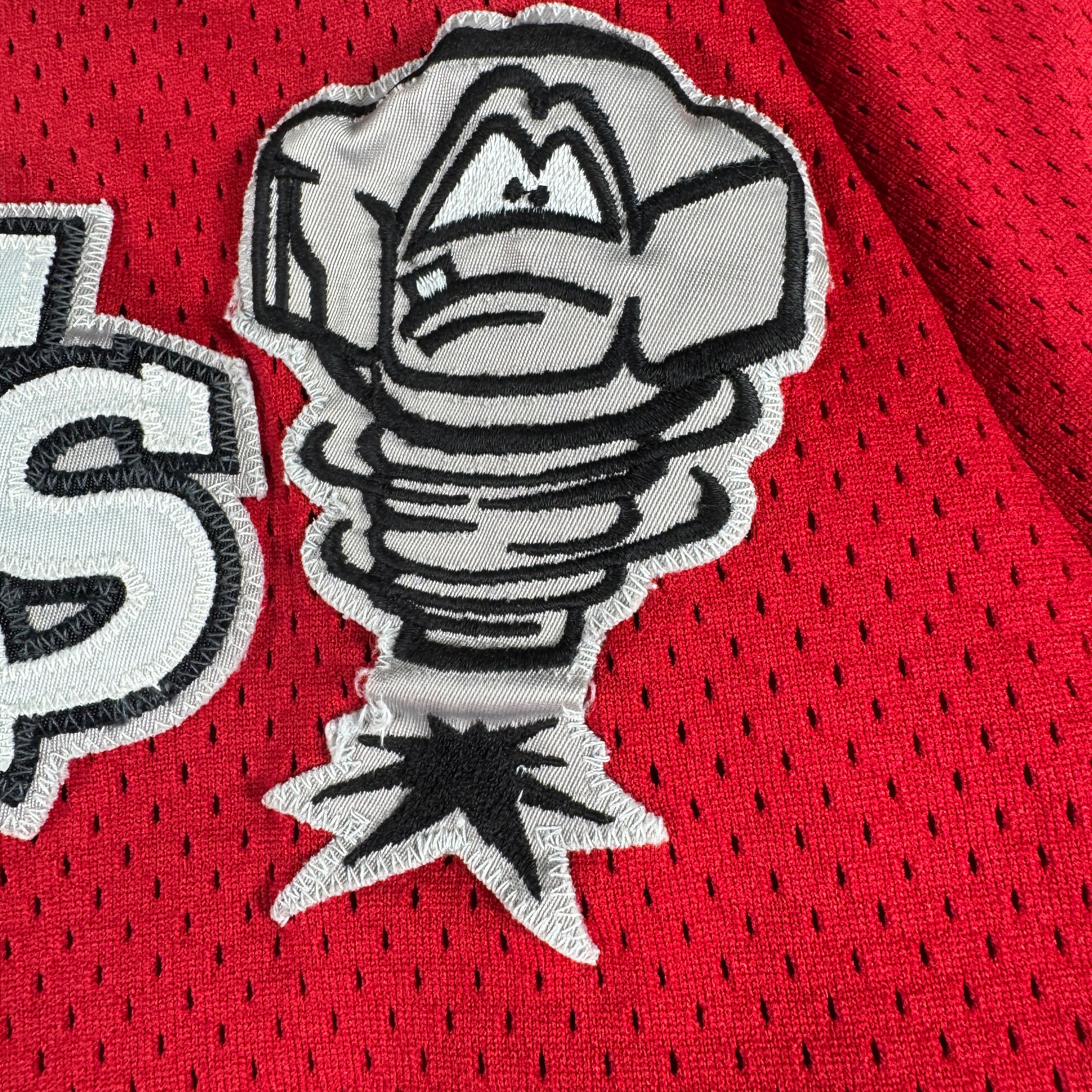 Lansing Lugnuts 1996 Inaugural Season Game Used Worn Batting Practice Jersey GA 