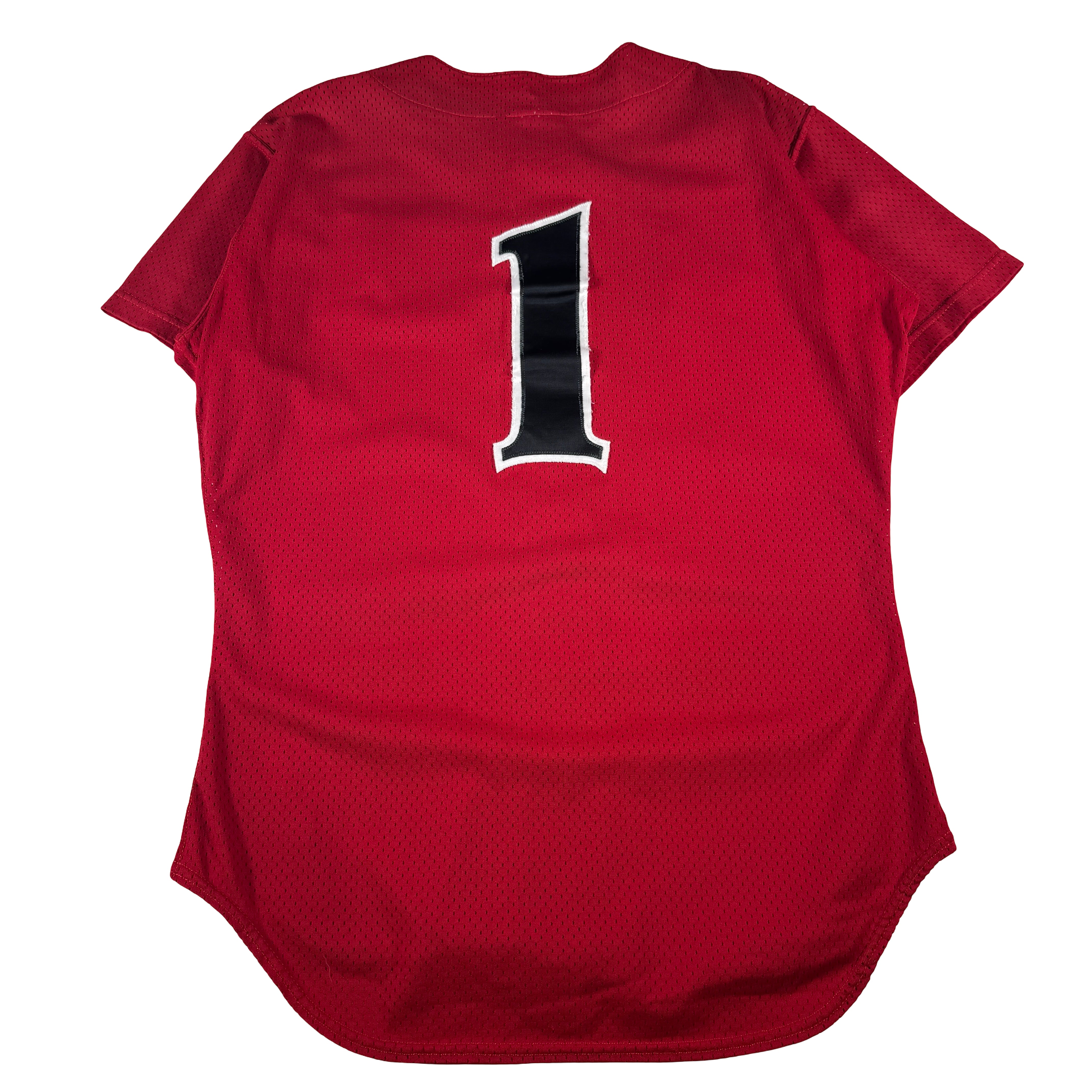 Lansing Lugnuts 1996 Inaugural Season Game Used Worn Batting Practice Jersey GA 