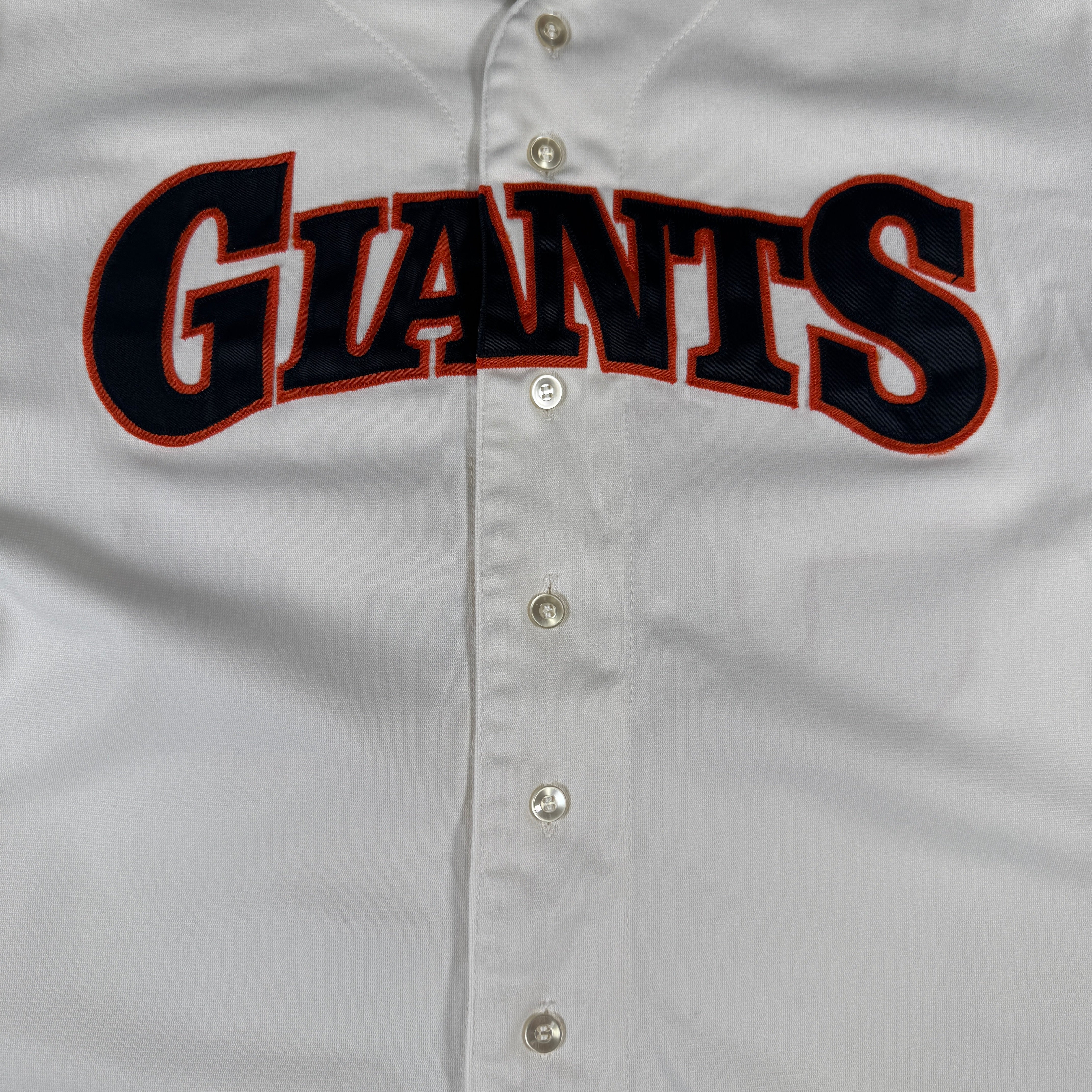Keith Comstock Game Worn Used 1987 San Francisco Giants Jersey GA 