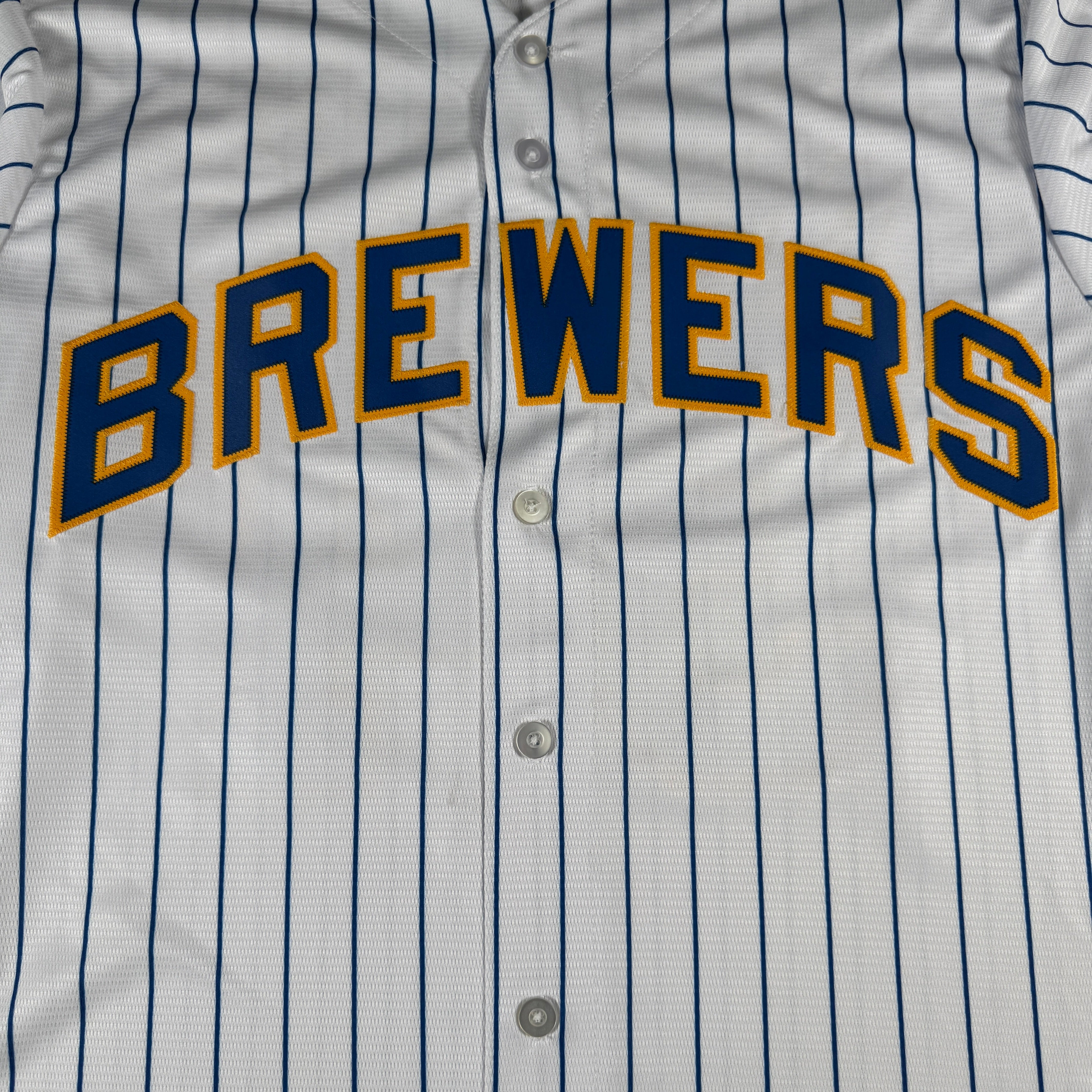Rollie Fingers Milwaukee Brewers Autographed Signed Majestic Jersey AMCo COA
