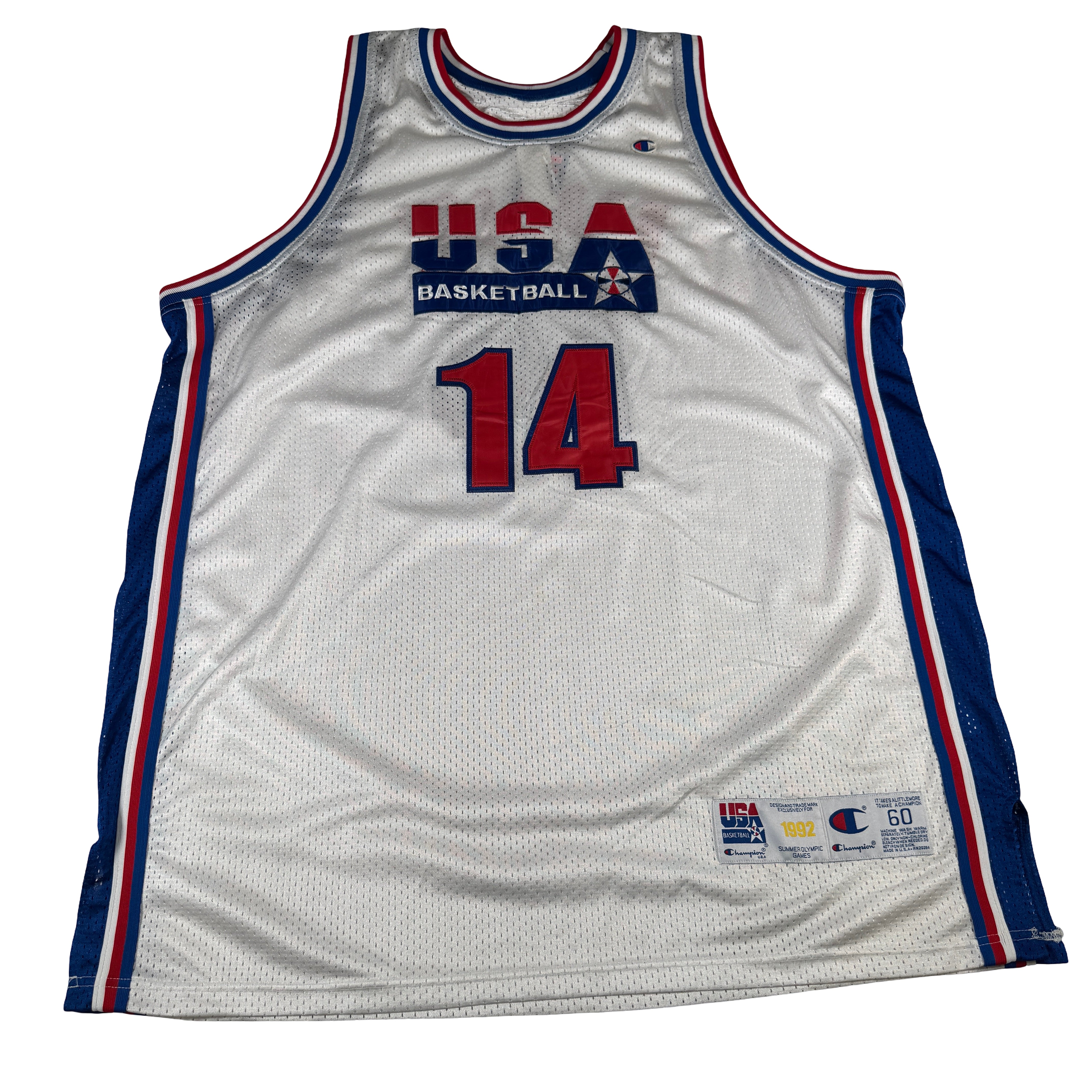 Charles Barkley 1992 USA Dream Team Autographed Signed Champion Jersey AMCo COA