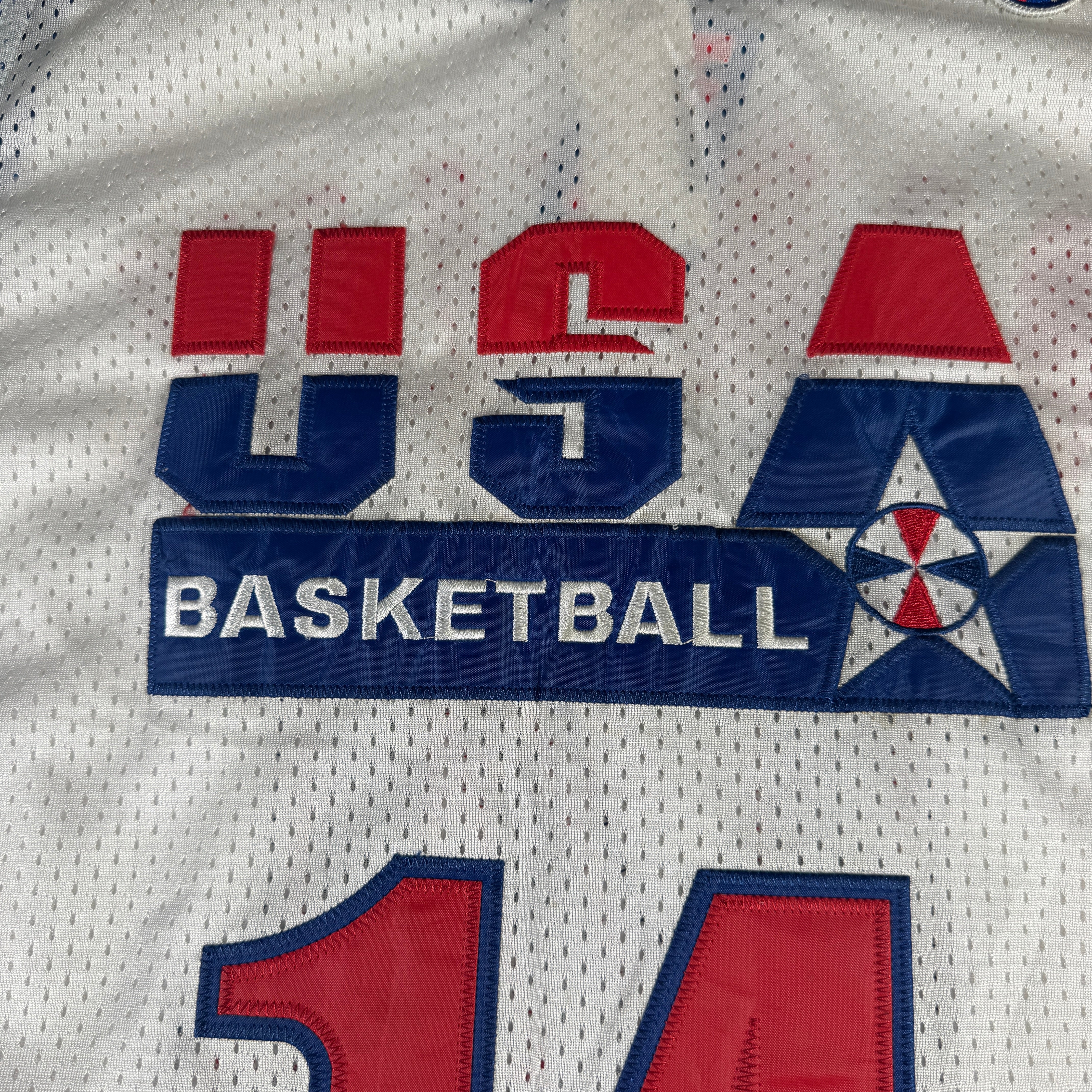 Charles Barkley 1992 USA Dream Team Autographed Signed Champion Jersey AMCo COA