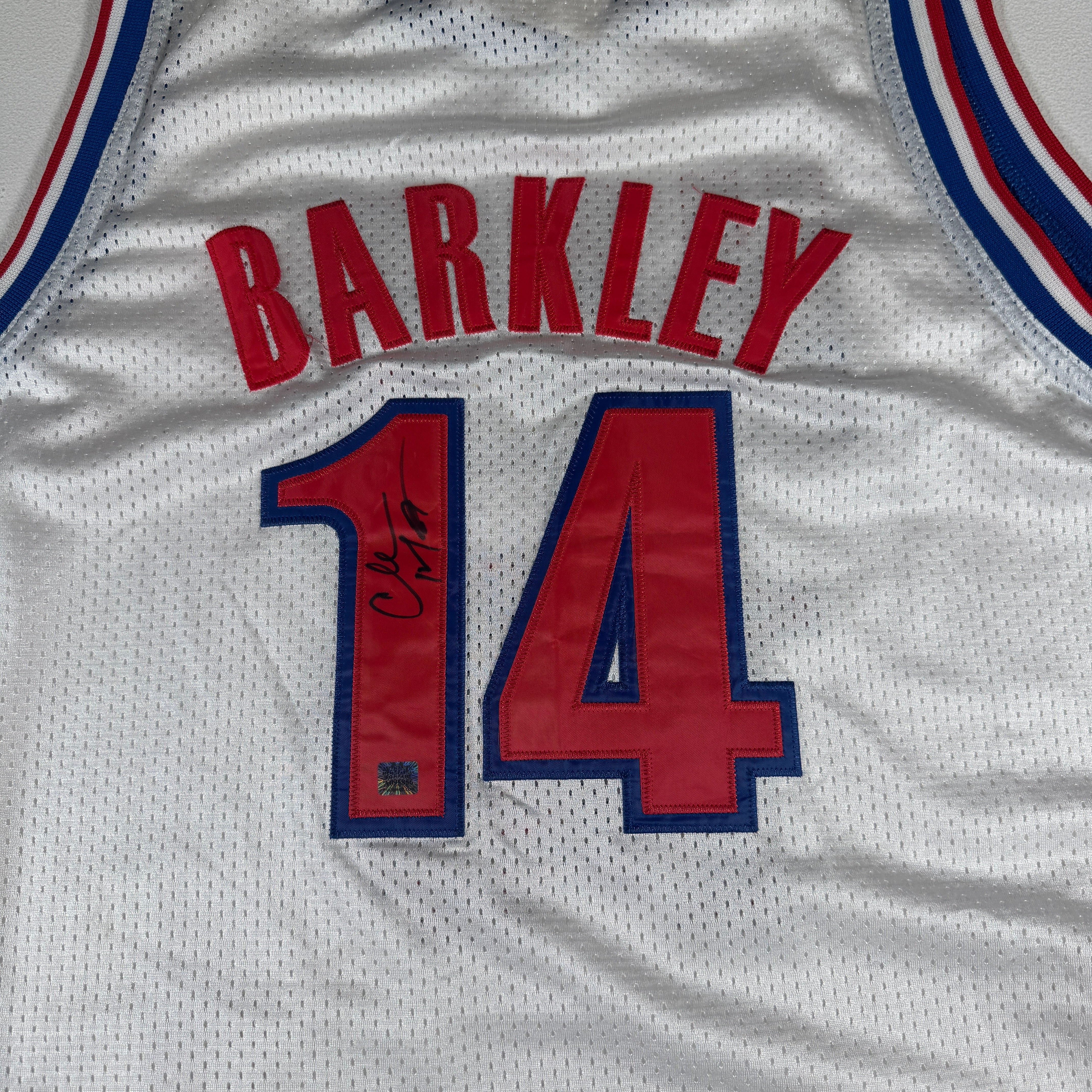 Charles Barkley 1992 USA Dream Team Autographed Signed Champion Jersey AMCo COA