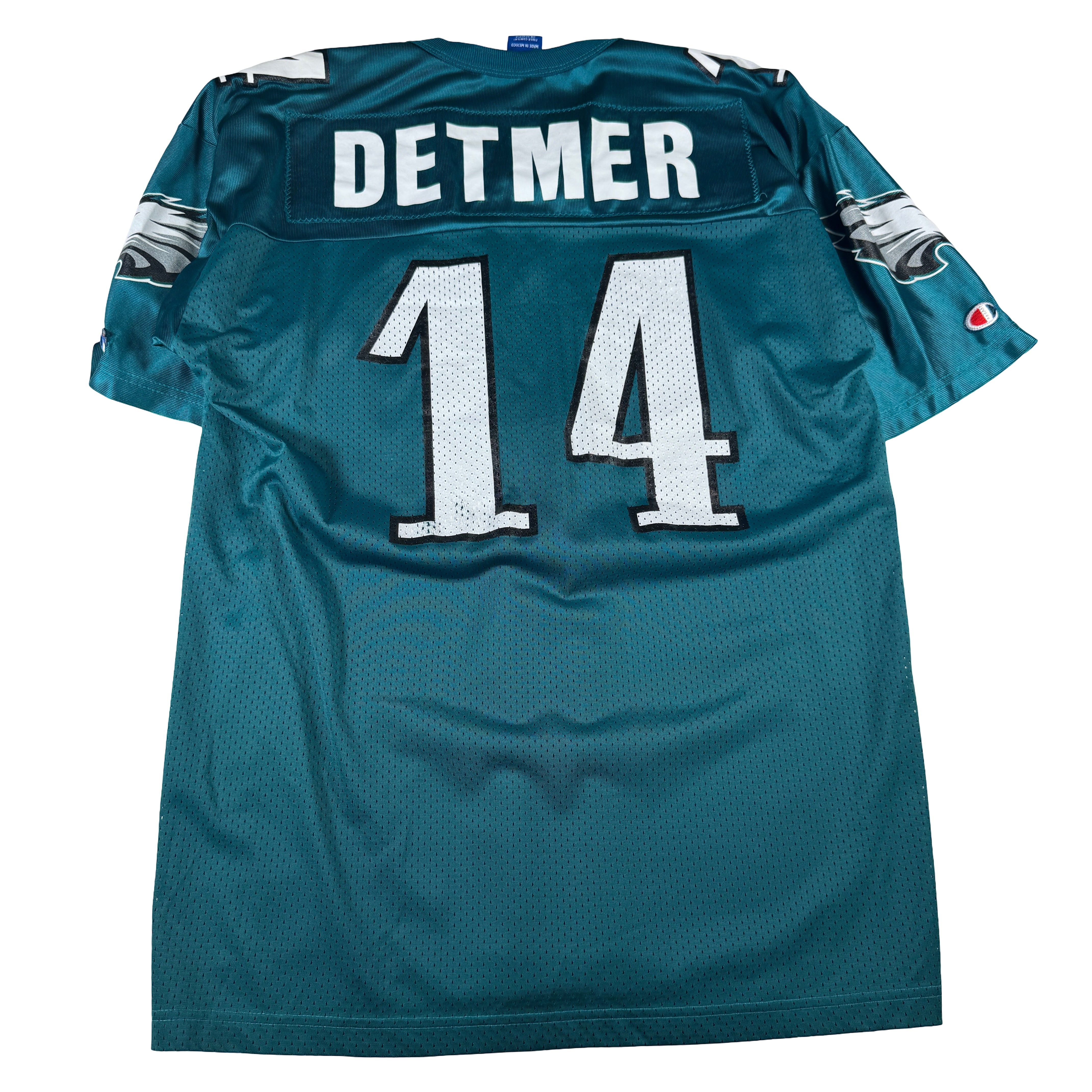 Koy Detmer Philadelphia Phillies Vintage Champion Jersey GA 
