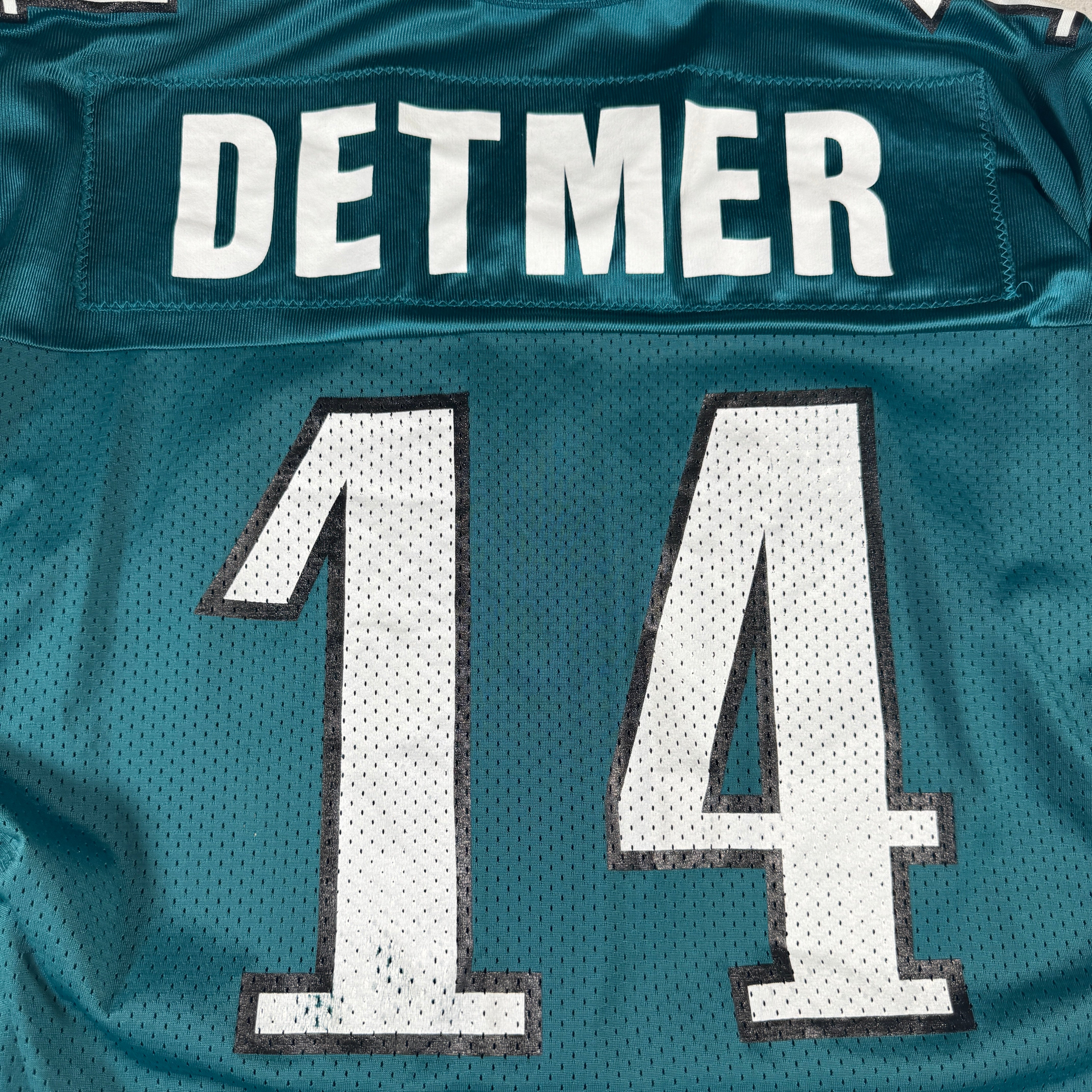 Koy Detmer Philadelphia Phillies Vintage Champion Jersey GA 