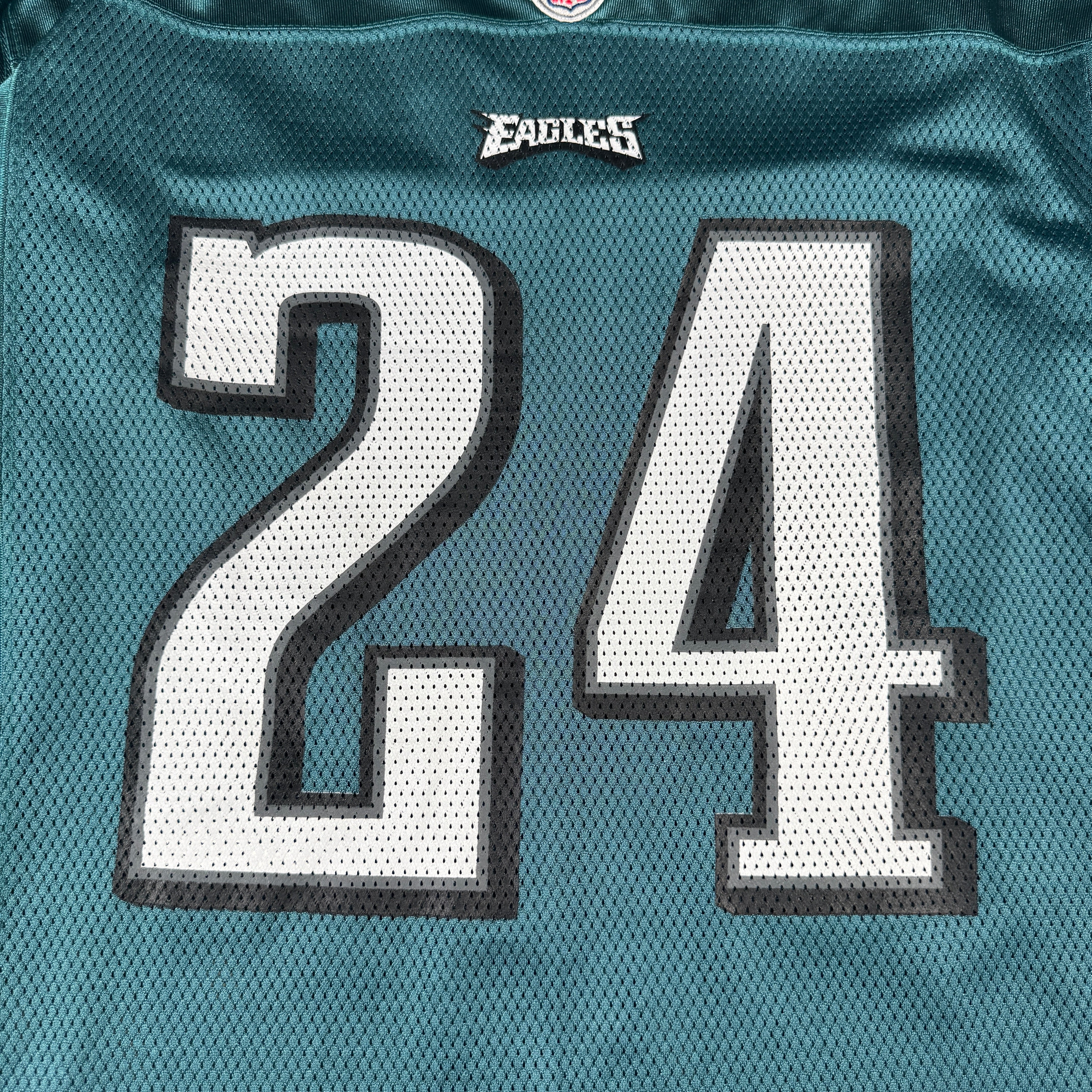 Nnamdi Asomugha Philadelphia Eagles Vintage NFL Equipment Original Jersey GA 