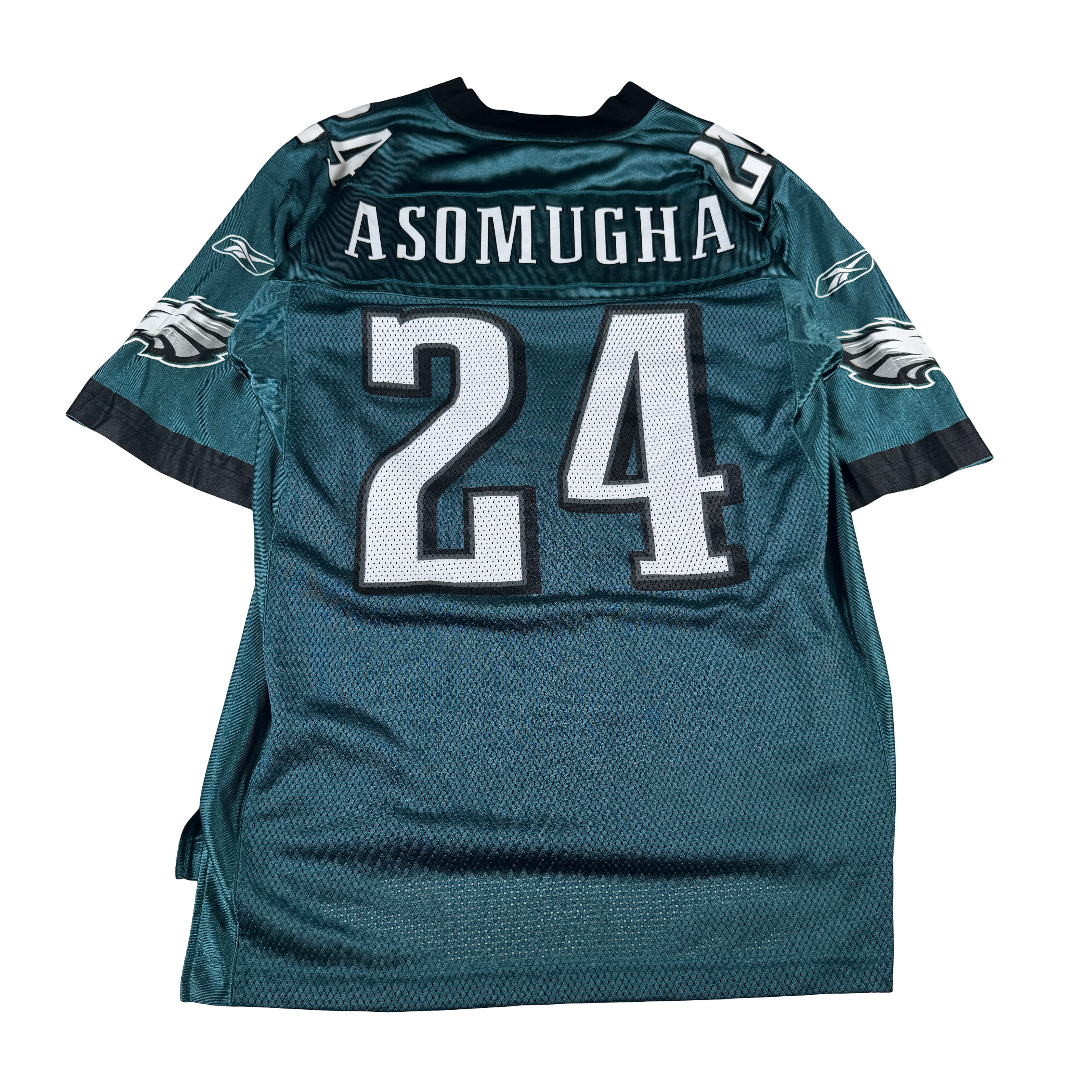 Nnamdi Asomugha Philadelphia Eagles Vintage NFL Equipment Original Jersey GA 