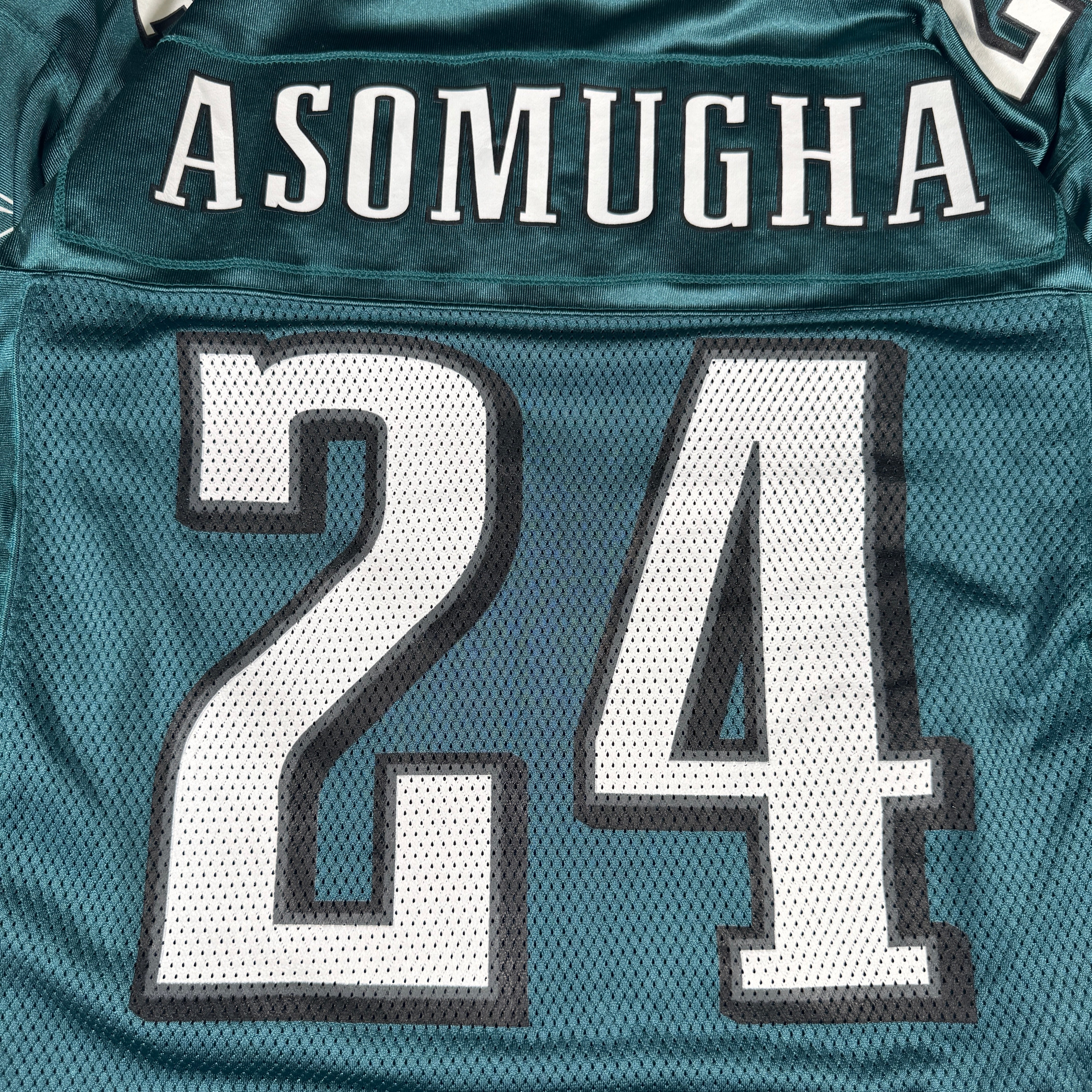 Nnamdi Asomugha Philadelphia Eagles Vintage NFL Equipment Original Jersey GA 