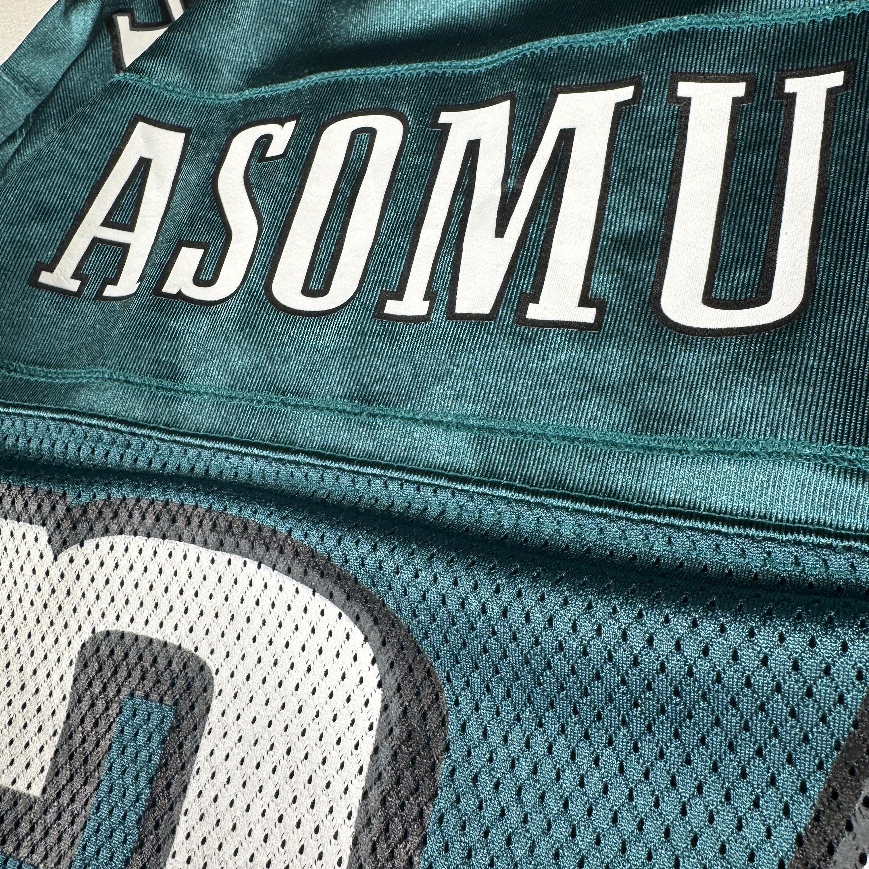 Nnamdi Asomugha Philadelphia Eagles Vintage NFL Equipment Original Jersey GA 