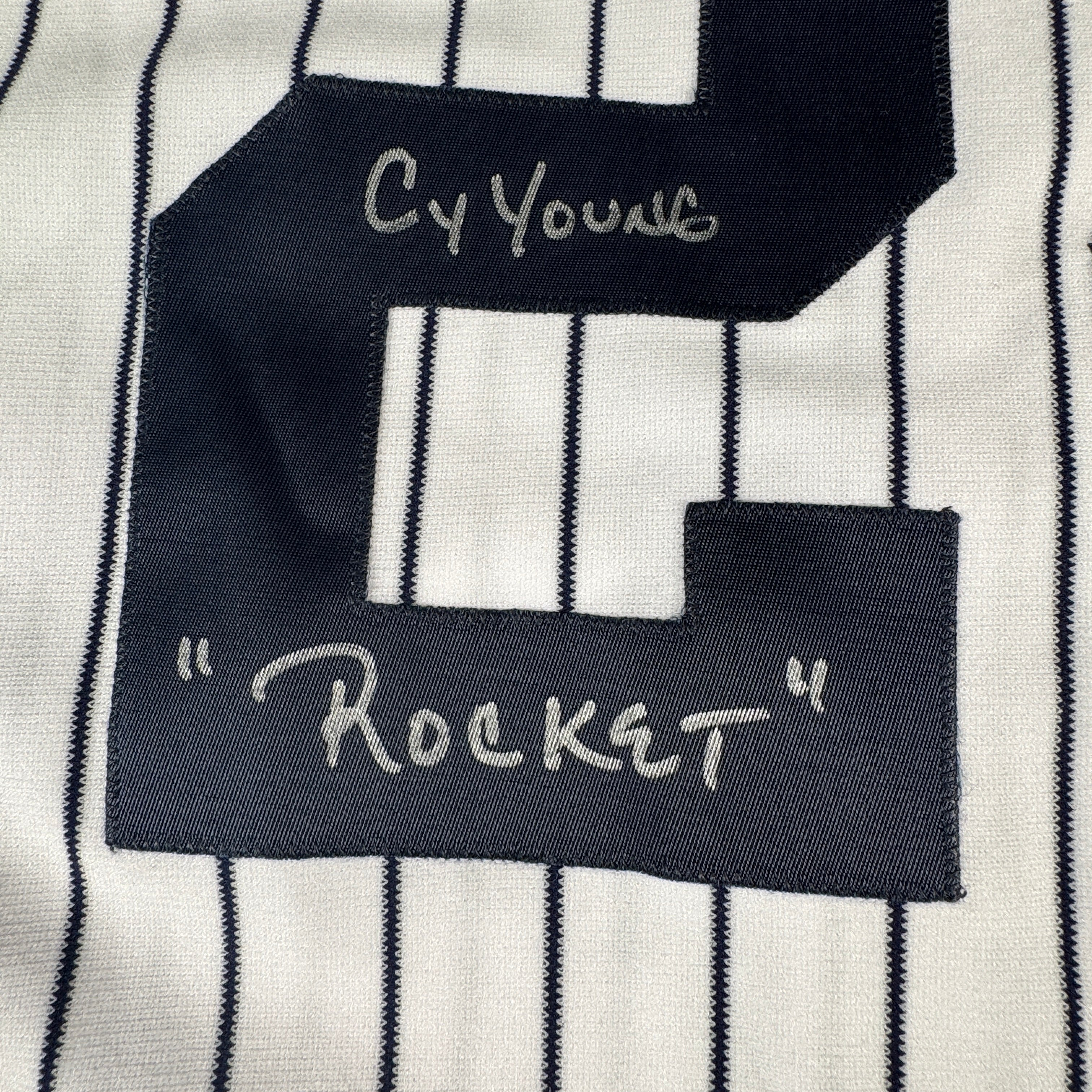 Roger Clemens 2007 New York Yankees Autographed Signed Jersey JSA COA
