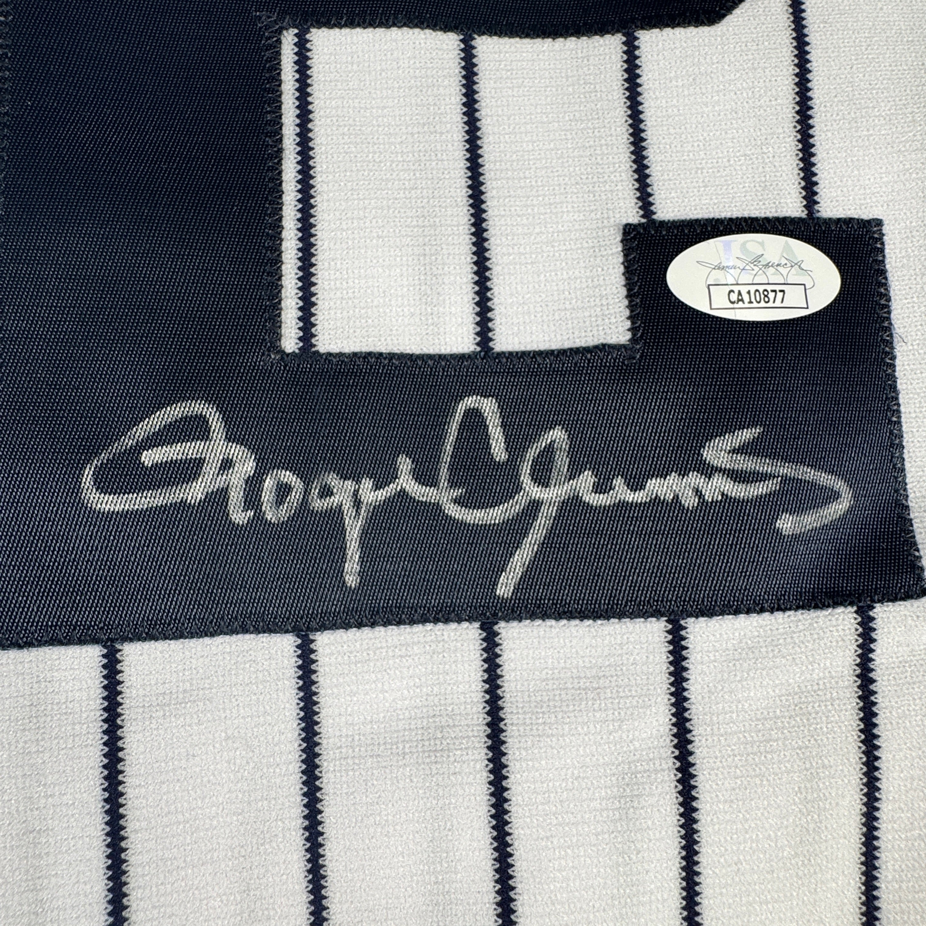 Roger Clemens 2007 New York Yankees Autographed Signed Jersey JSA COA
