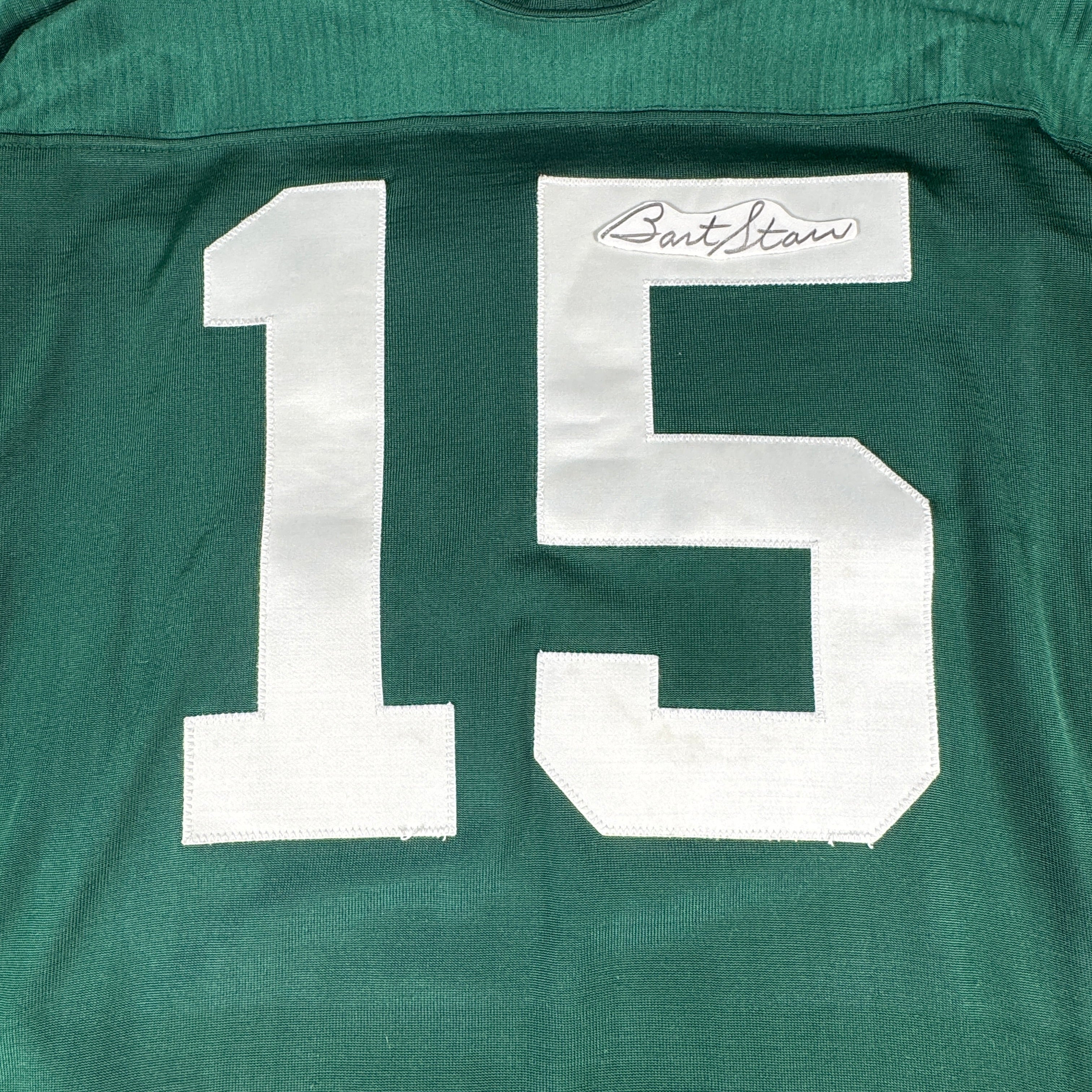 Bart Starr Packers Autographed Signed Medalist Sand-Knit Pro Model Jersey JSA LOA