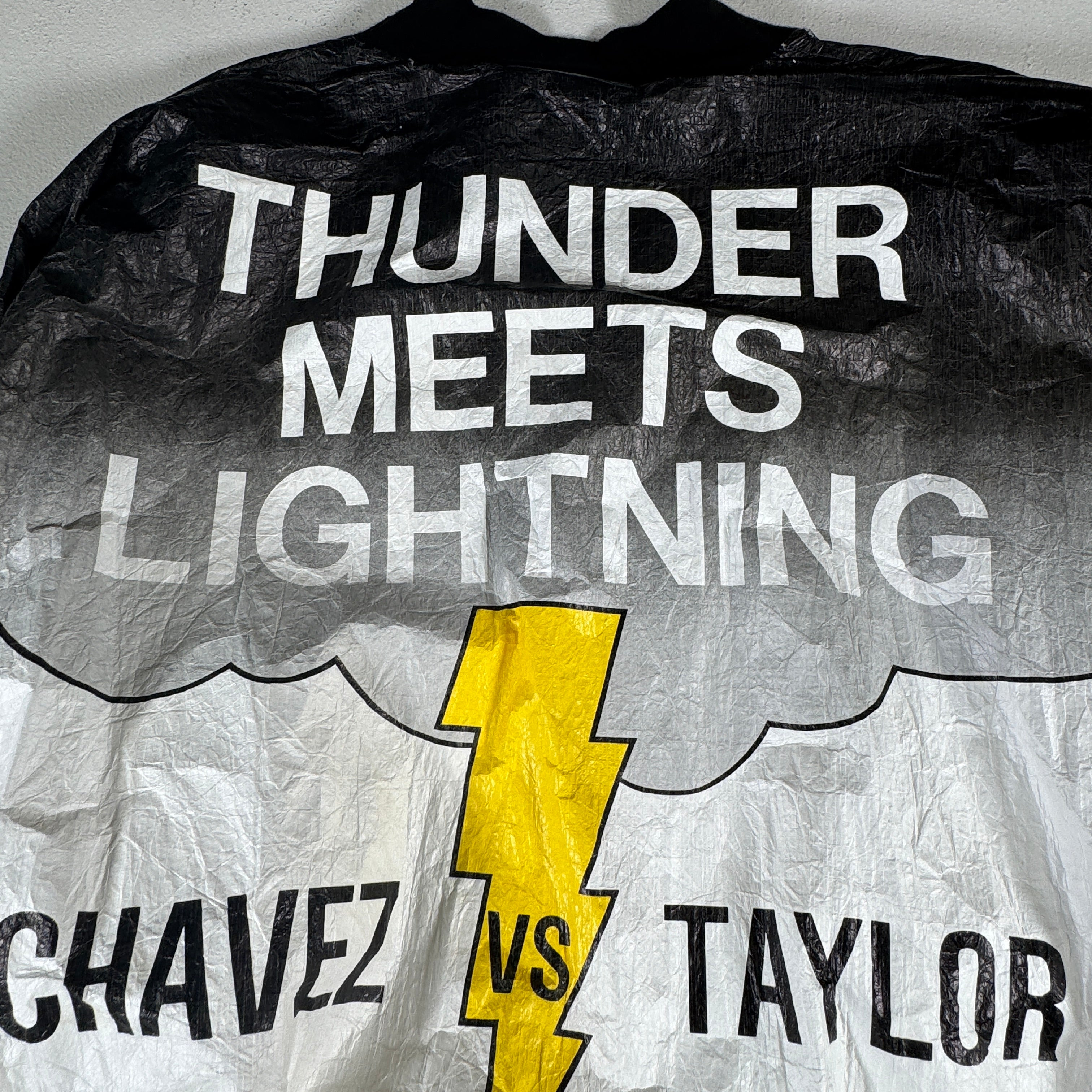 Julio Cesar Chavez vs Meldrick Taylor Original Promotional Jacket GA 