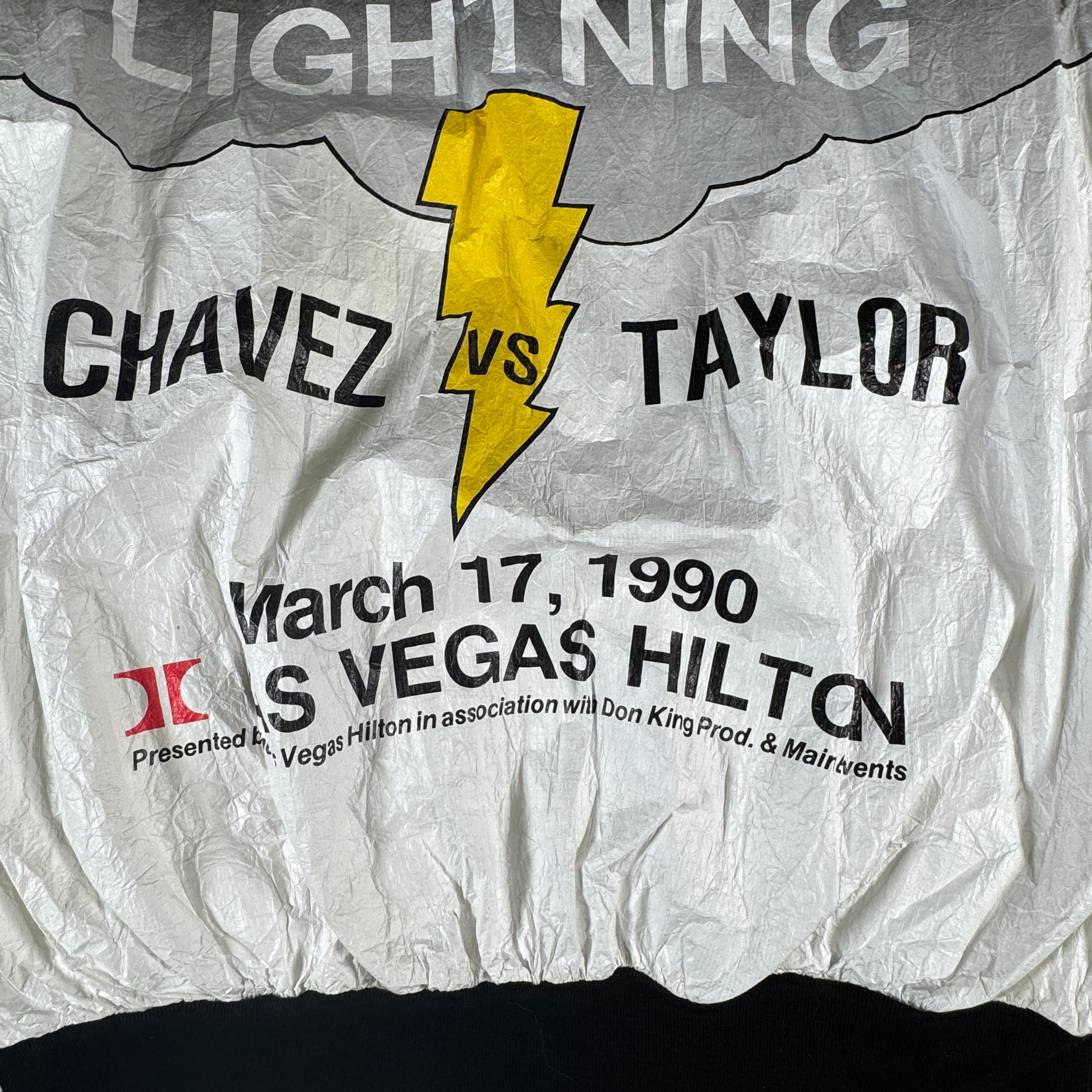 Julio Cesar Chavez vs Meldrick Taylor Original Promotional Jacket GA 
