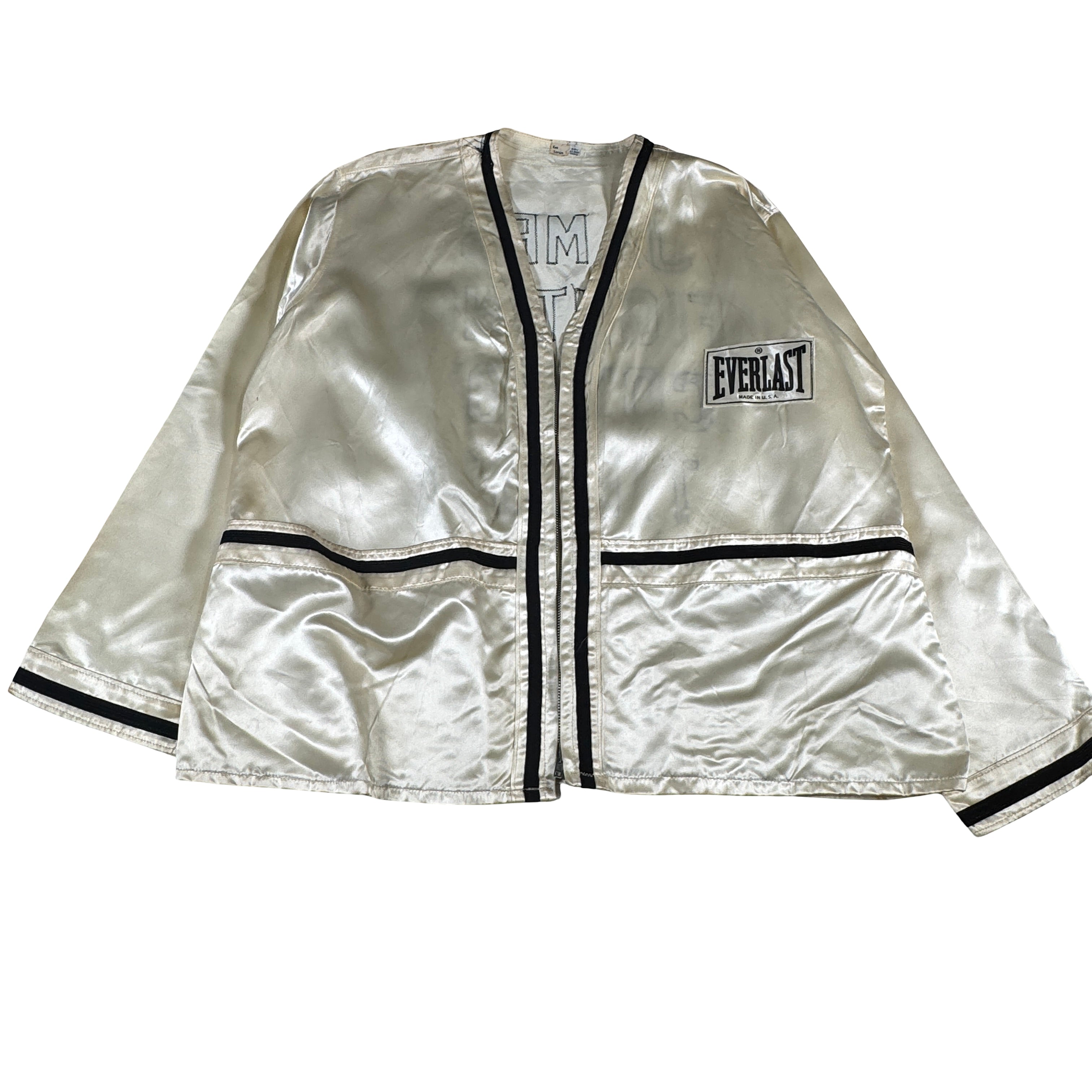 James Tillis Fighting Cowboy Boxer Ring Worn Used Jacket Other AMCo LOA