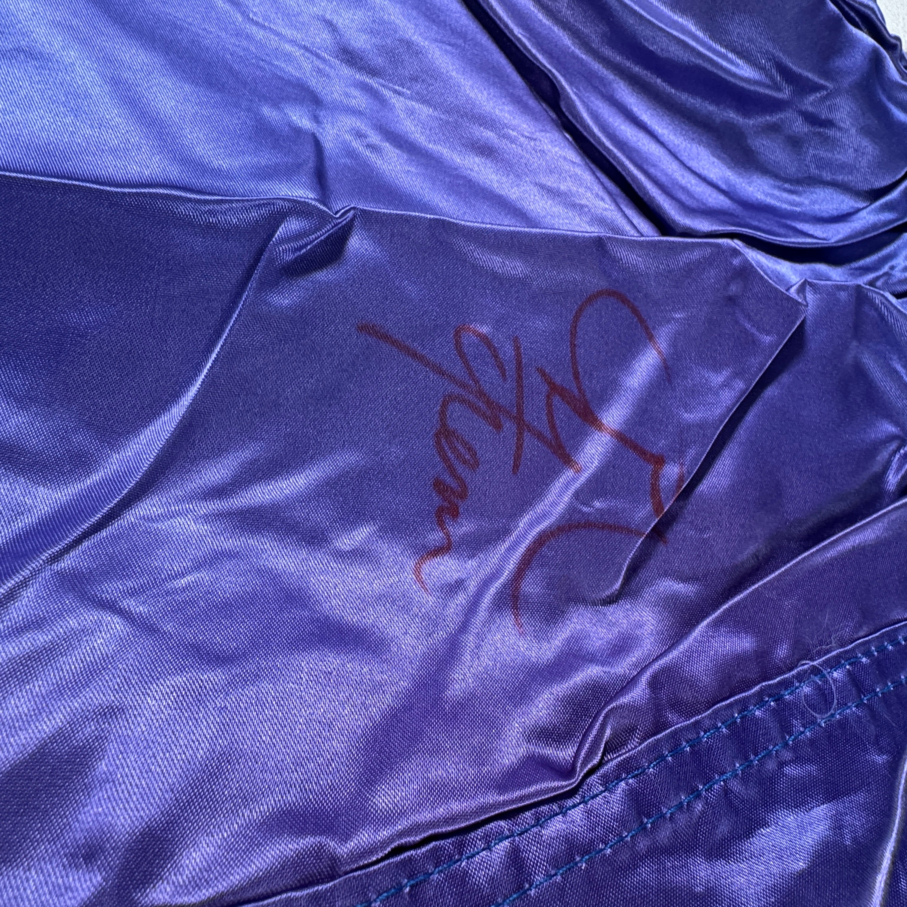 George Foreman Autographed Signed Everlast Boxing Trunks Shorts JSA Holo