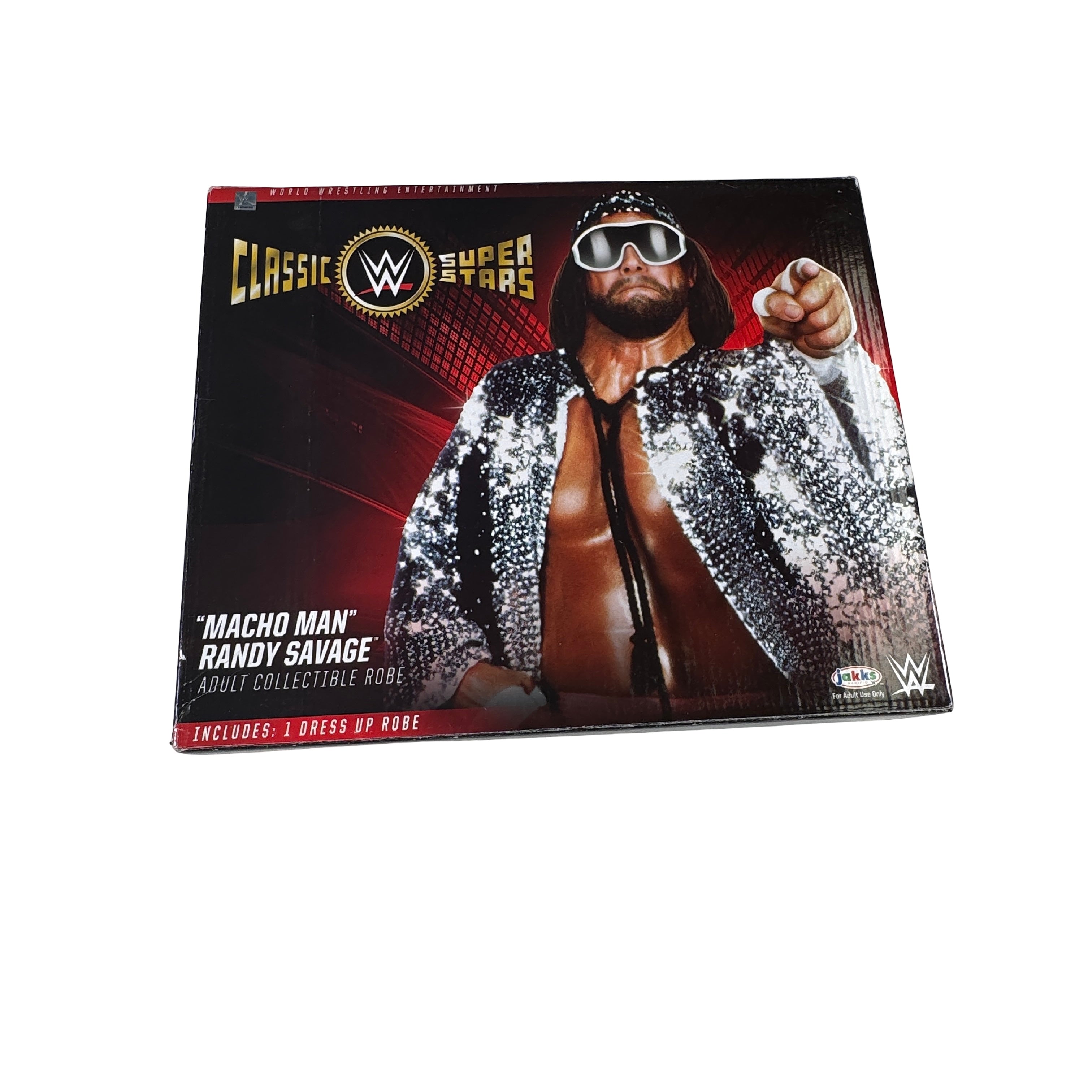 Macho Man Randy Savage WWE In Box Original Cape Robe GA 
