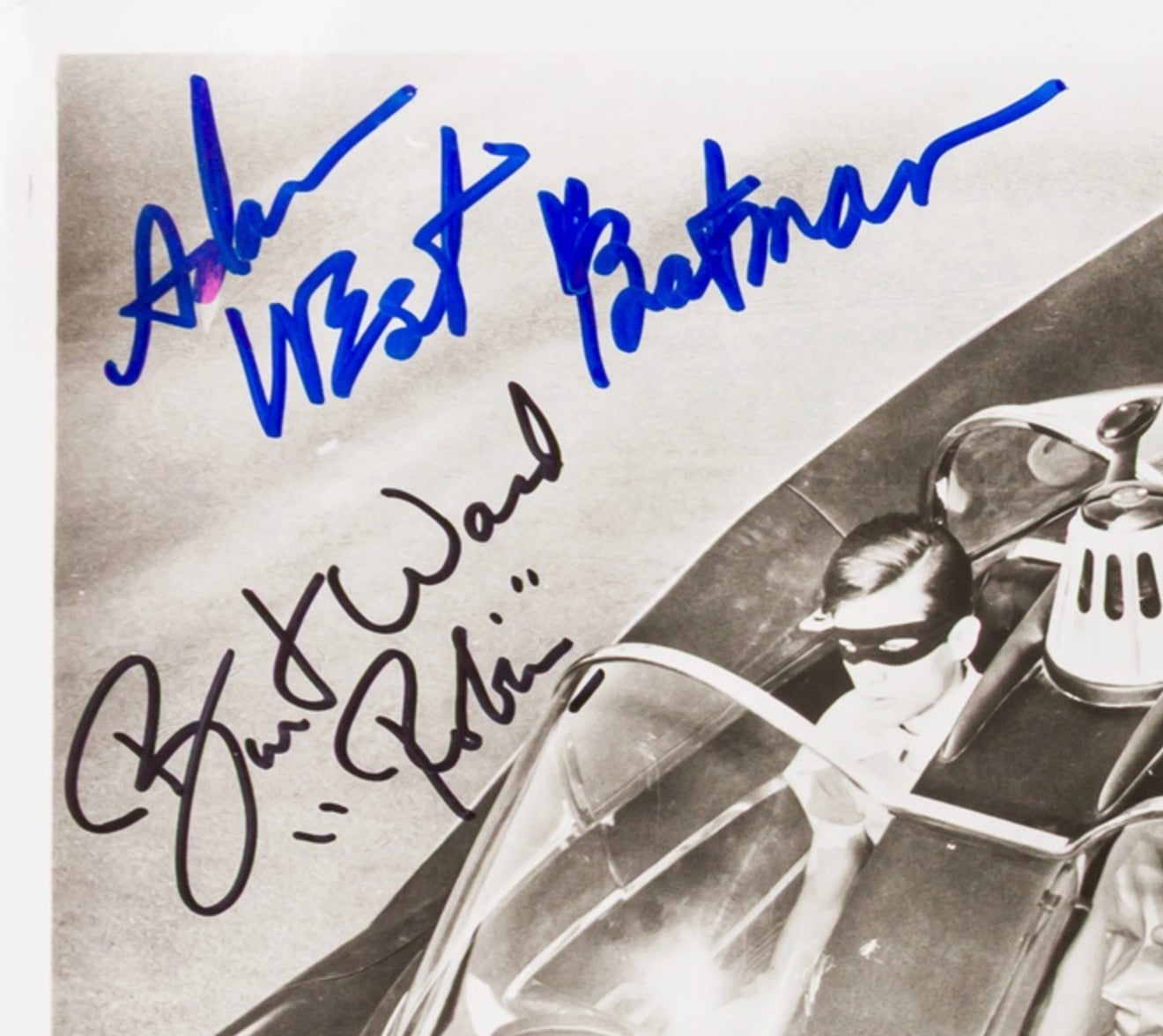 Adam West & Burt Ward Batman Autographed Signed 8x10 Photo AMCo COA
