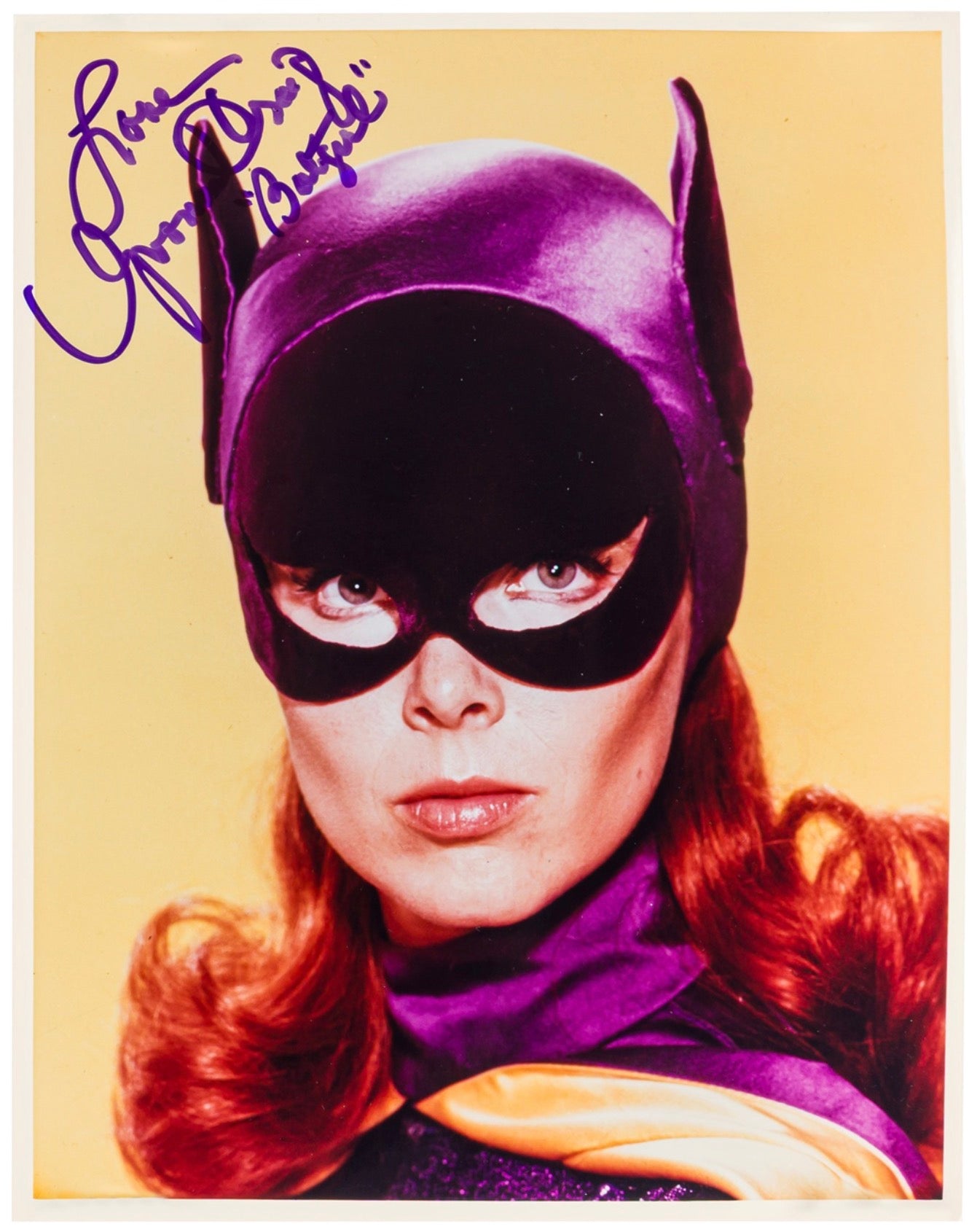 Yvonne Craig Batgirl Batman Autographed Signed 8x10 Photo AMCo COA